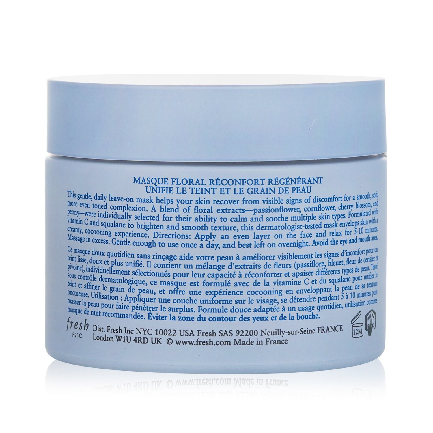 Fresh Floral Recovery Calming Mask  100ml/3.3oz