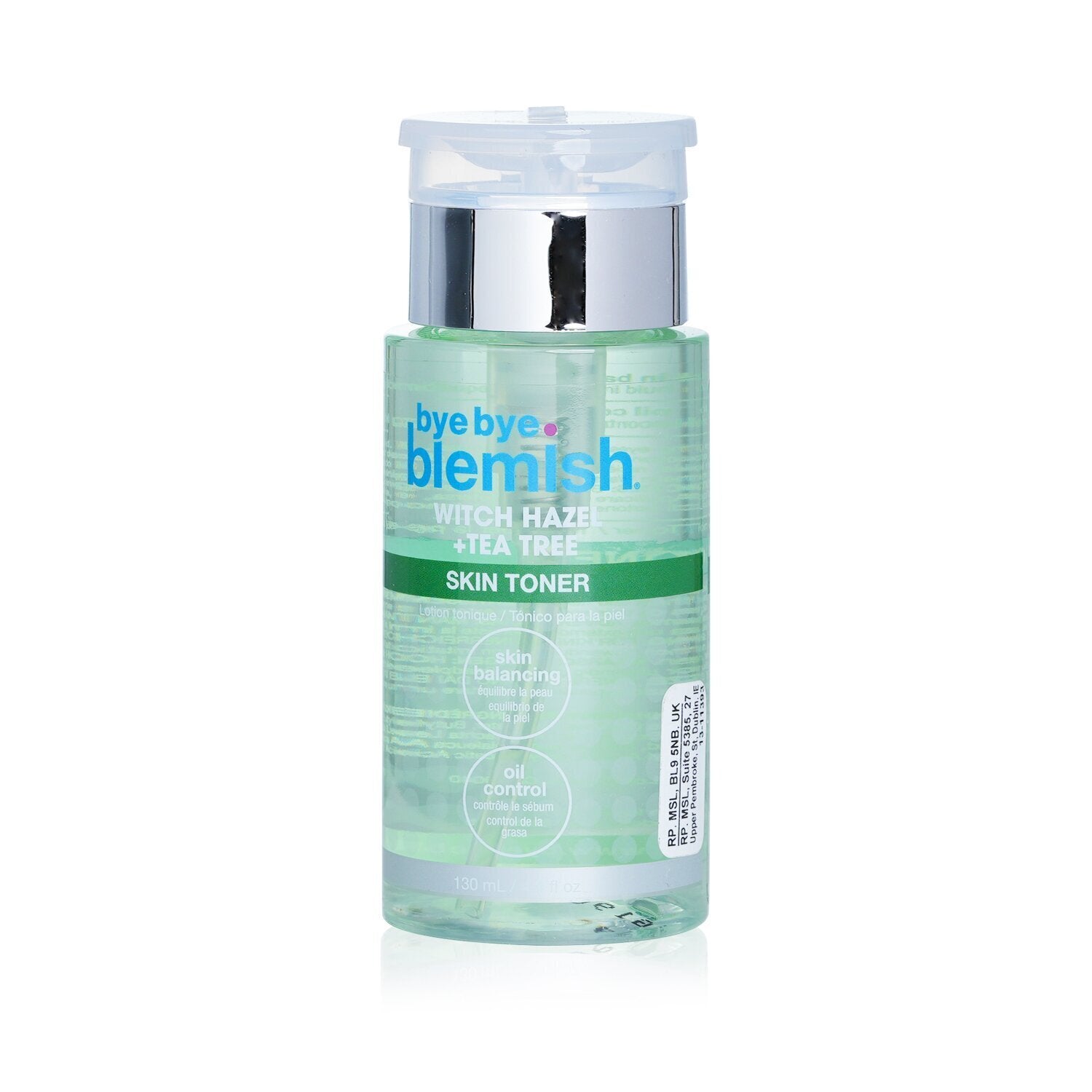 Bye Bye Blemish Witch Hazel + Tea Tree Skin Toner 130ml/ 4.4oz