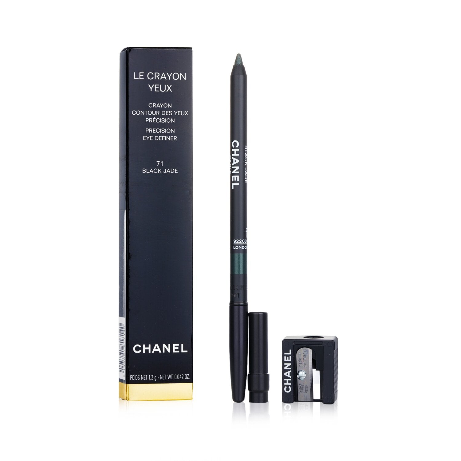 Chanel Le Crayon Yeux - # 71 Black Jade 1.2g/0.042oz