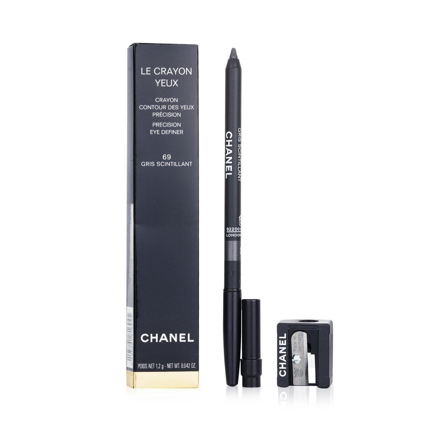 Chanel Le Crayon Yeux - # 69 Gris Scintillant 1.2g/0.042oz