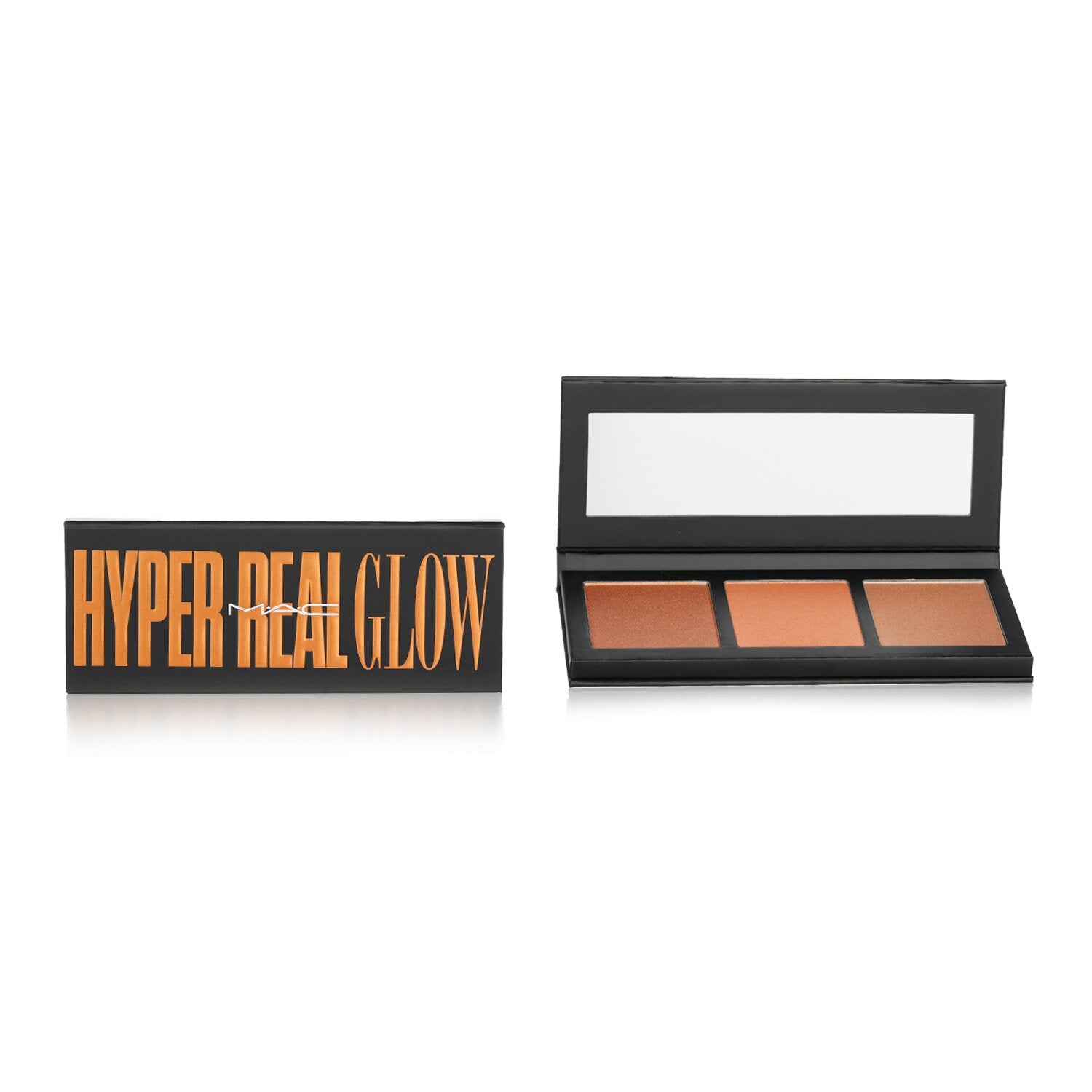 MAC Hyper Real Glow Palette (3x Glow Palette) - # Shimmy Peach,Paradise,Glow Bab