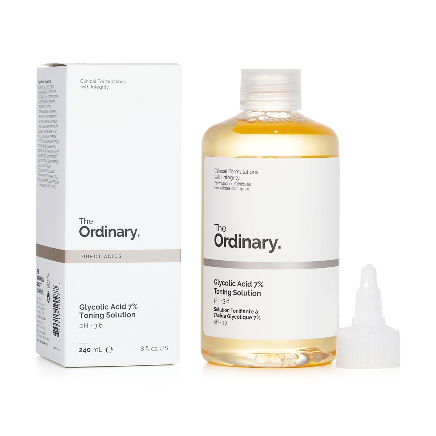 The Ordinary Glycolic Acid 7% Toning Solution  240ml/8oz