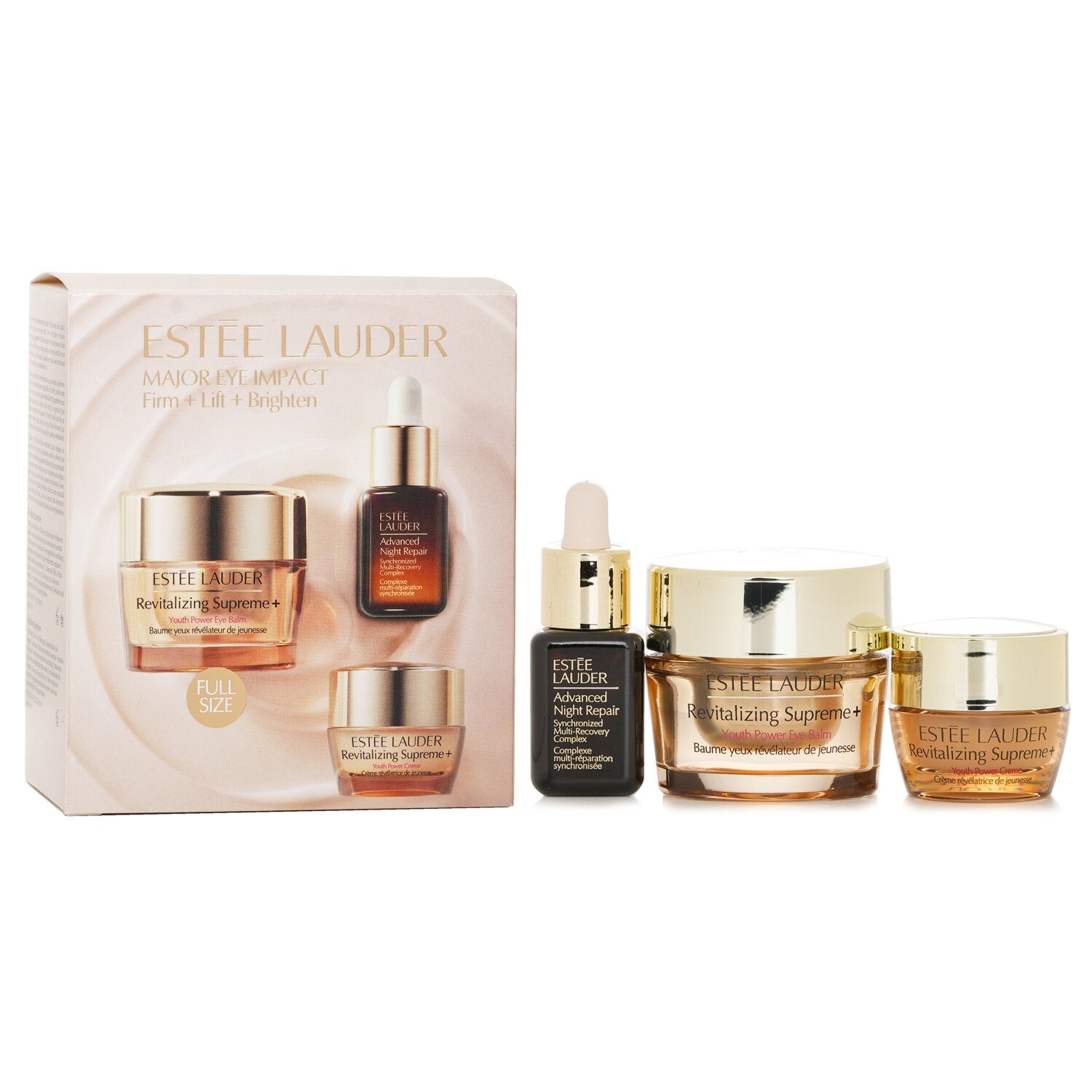Estee Lauder Major Eye Impact Set: Youth Power Eye Balm 15ml + Advanced Night Re