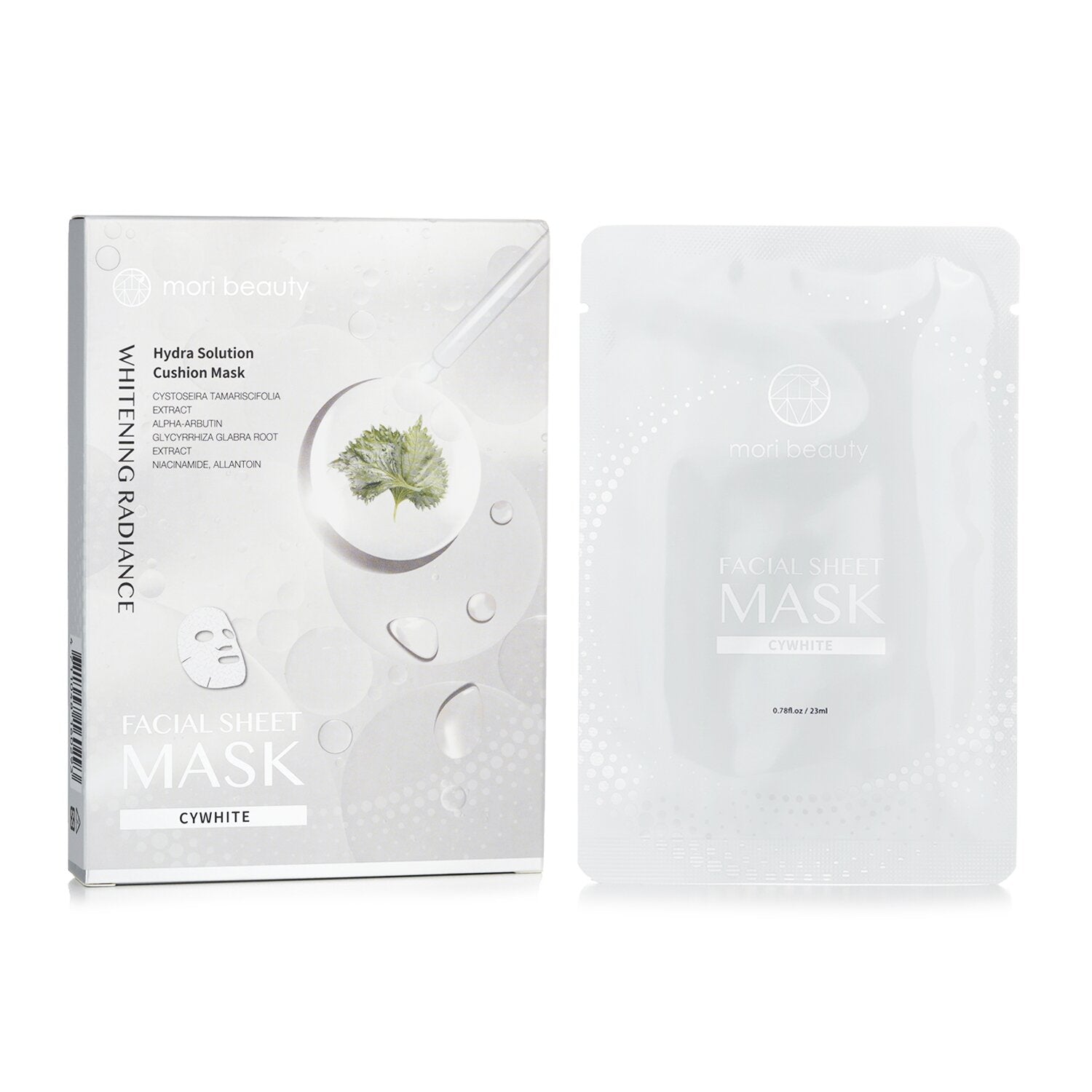 mori beauty by Natural Beauty Hydra Solution Cushion Mask (Whitening Radiance)