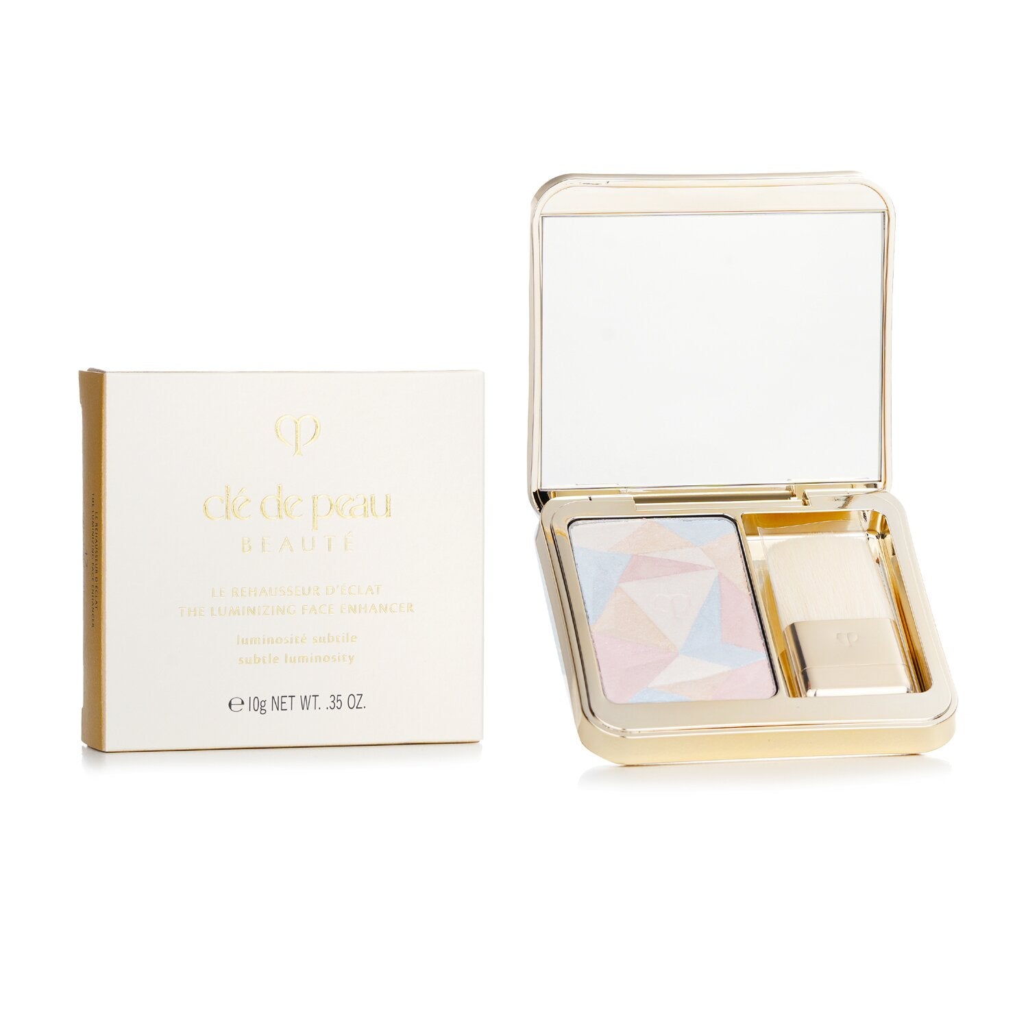 Cle De Peau Luminizing Face Enhancer (Case + Refill) - # 21 Daybreak Shimmer  10