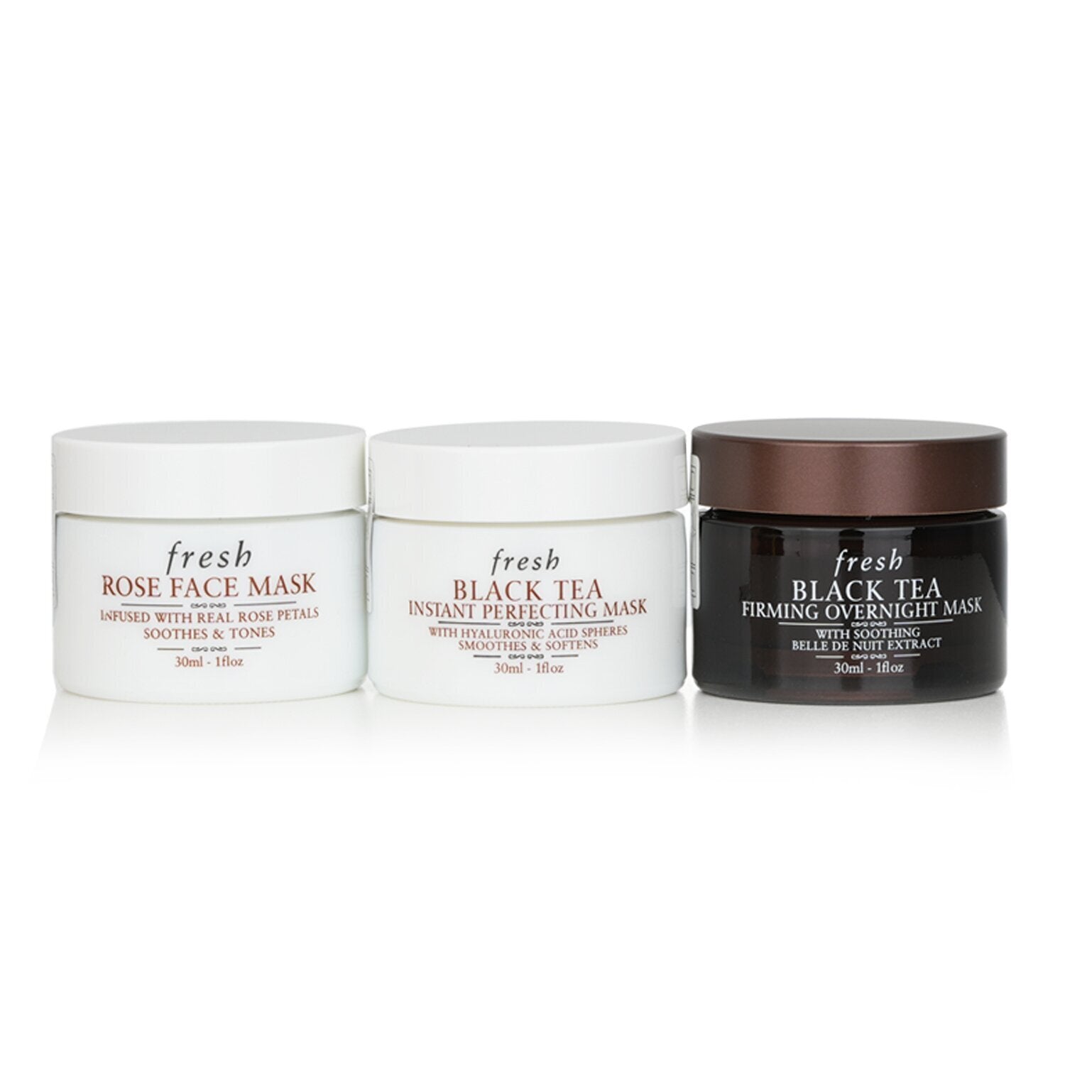 Fresh Mini Face Mask Trio Set:  3pcs