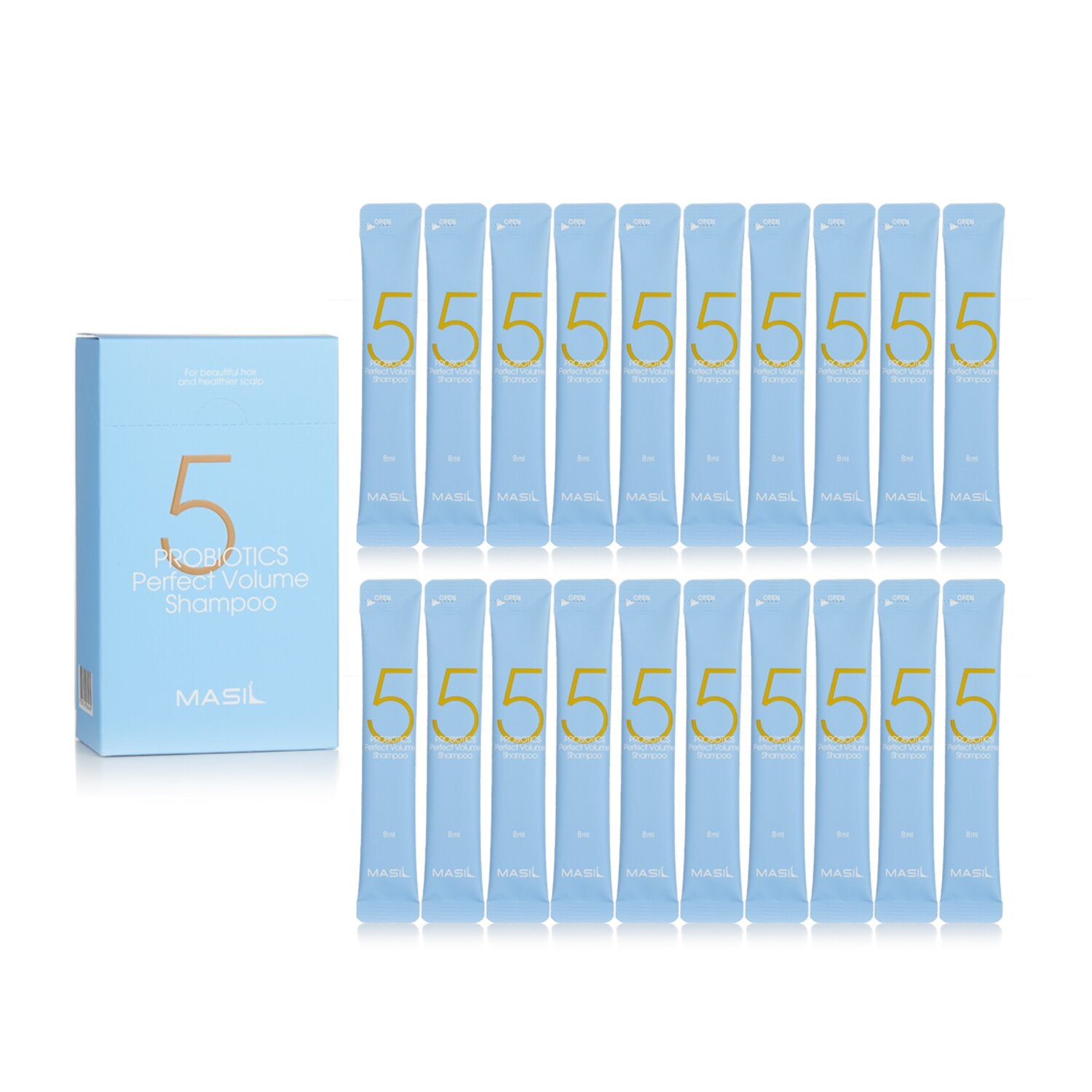 Masil 5 Probiotics Perfect Volume Shampoo  20x8ml