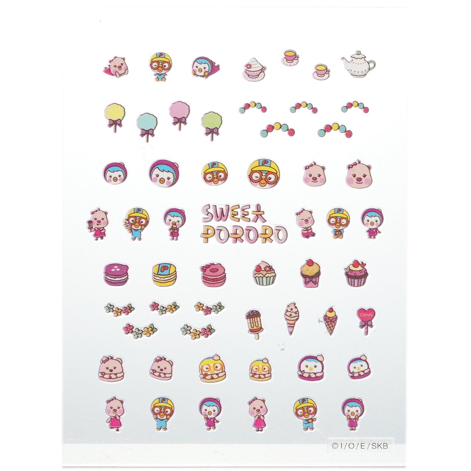 April Korea Pororo Nail Sticker - # PR 08  1pack