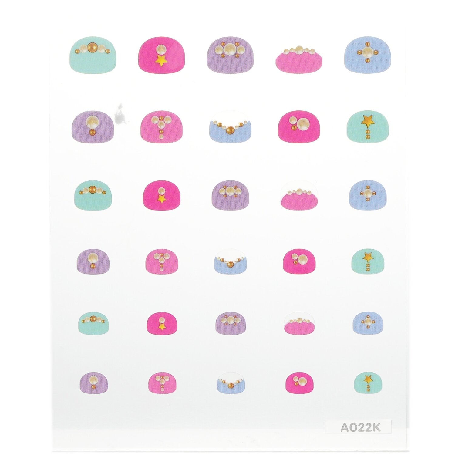 April Korea April Kids Nail Sticker - # A022K  1pack