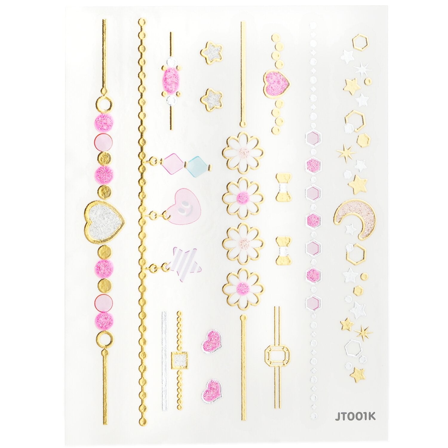 April Korea Princess Jewel Body Sticker - # JT001K  1pc