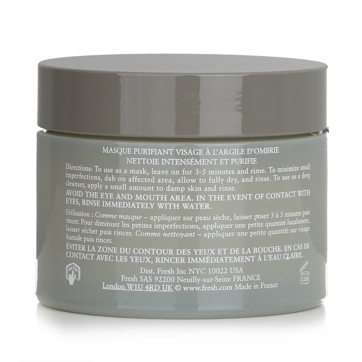 Fresh Umbrian Clay Purifying Mask - For Normal to Oily Skin  100ml/3.3oz