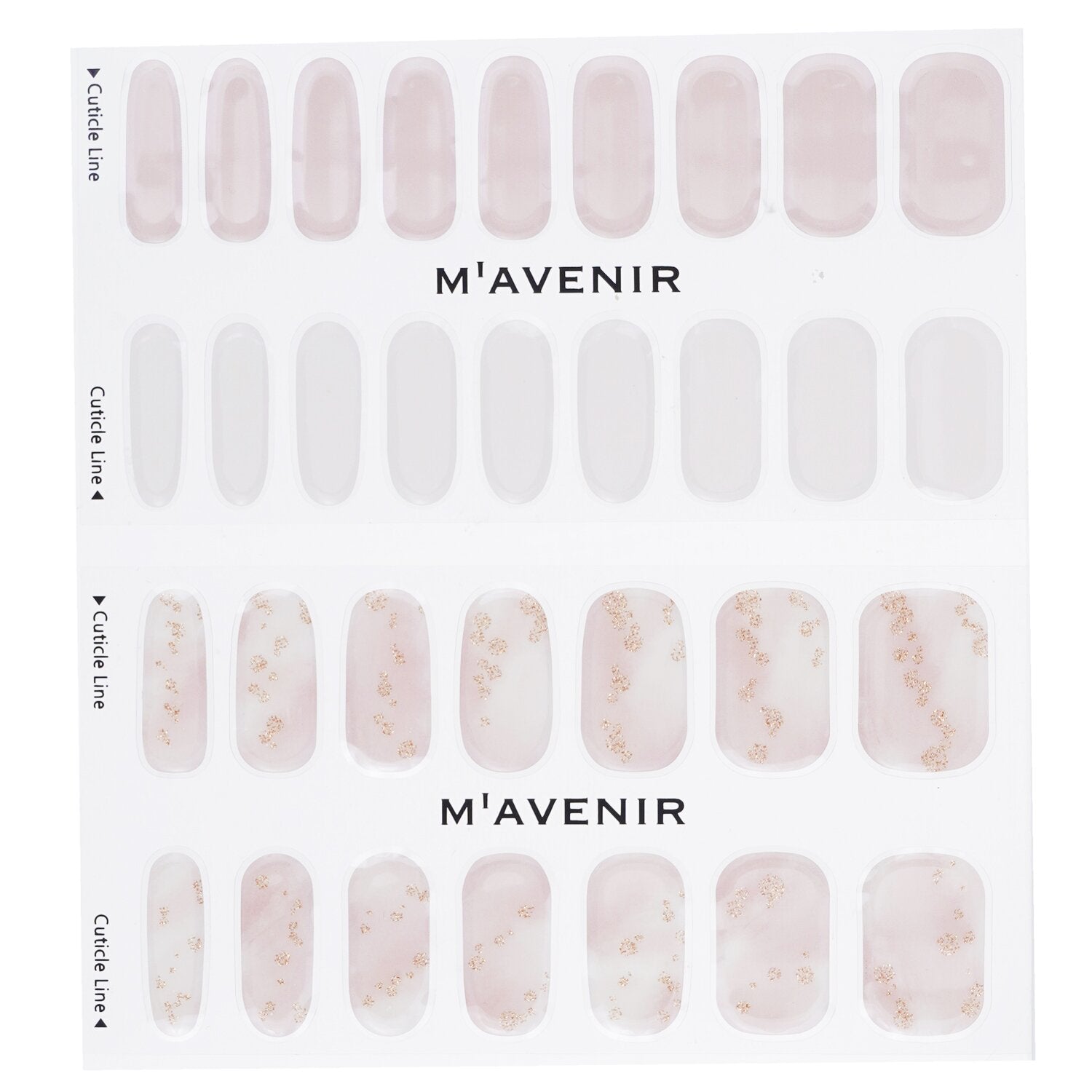 Mavenir Nail Sticker (Patterned) - # Heavenly Nail  32pcs