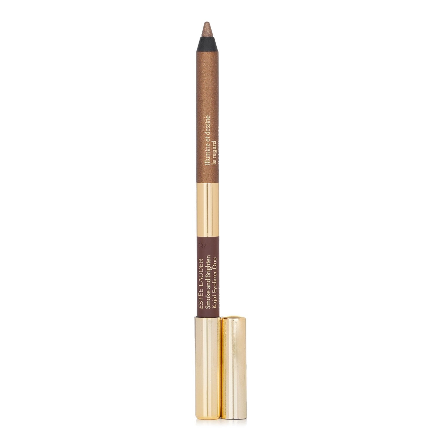 Estee Lauder Smoke And Brighten Kajal Eyeliner Duo - # Dark Chocolate / Rich Bro