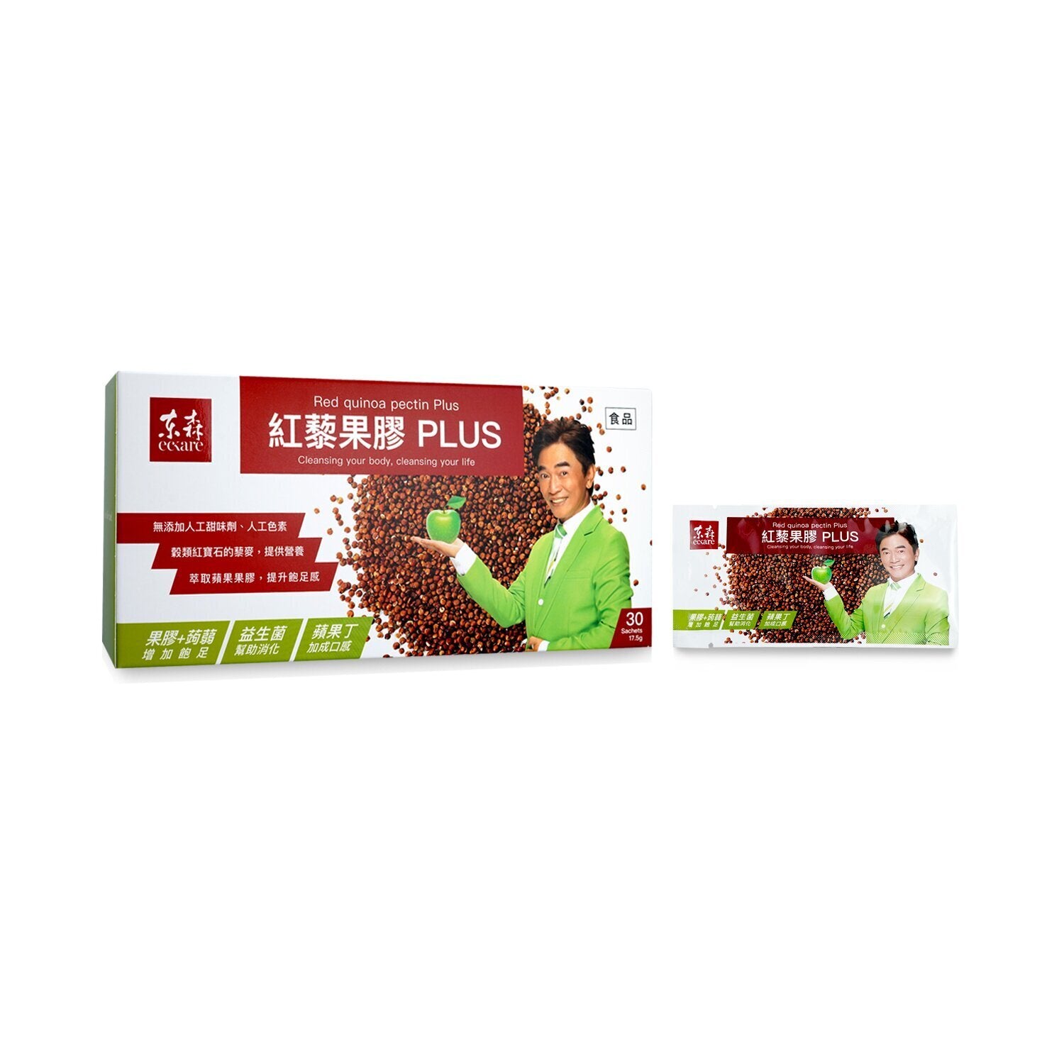 Red Quinoa Pectin Plus 30x17.5g