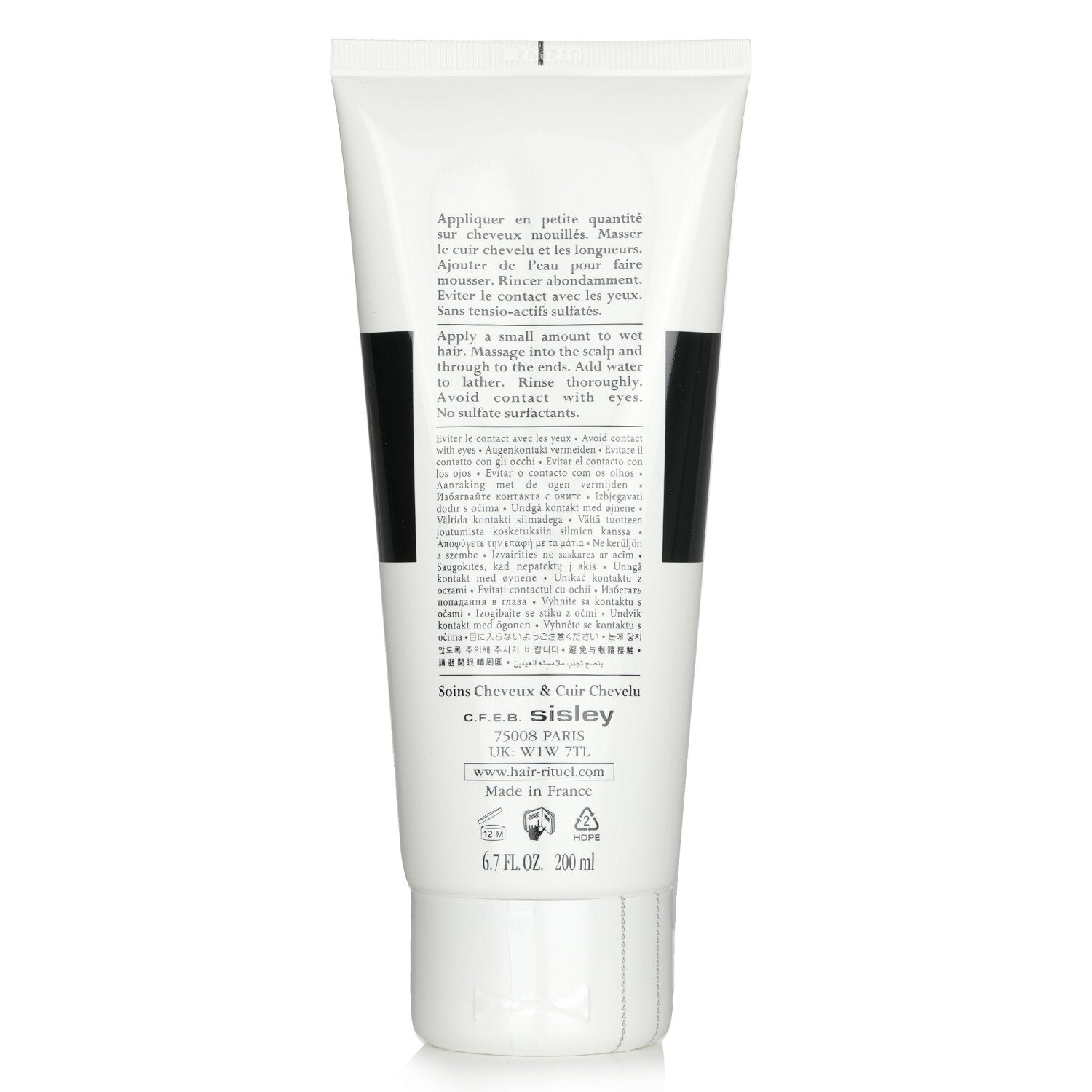 Sisley Hair Rituel by Sisley Gentle Purifying Shampoo  200ml/6.7oz