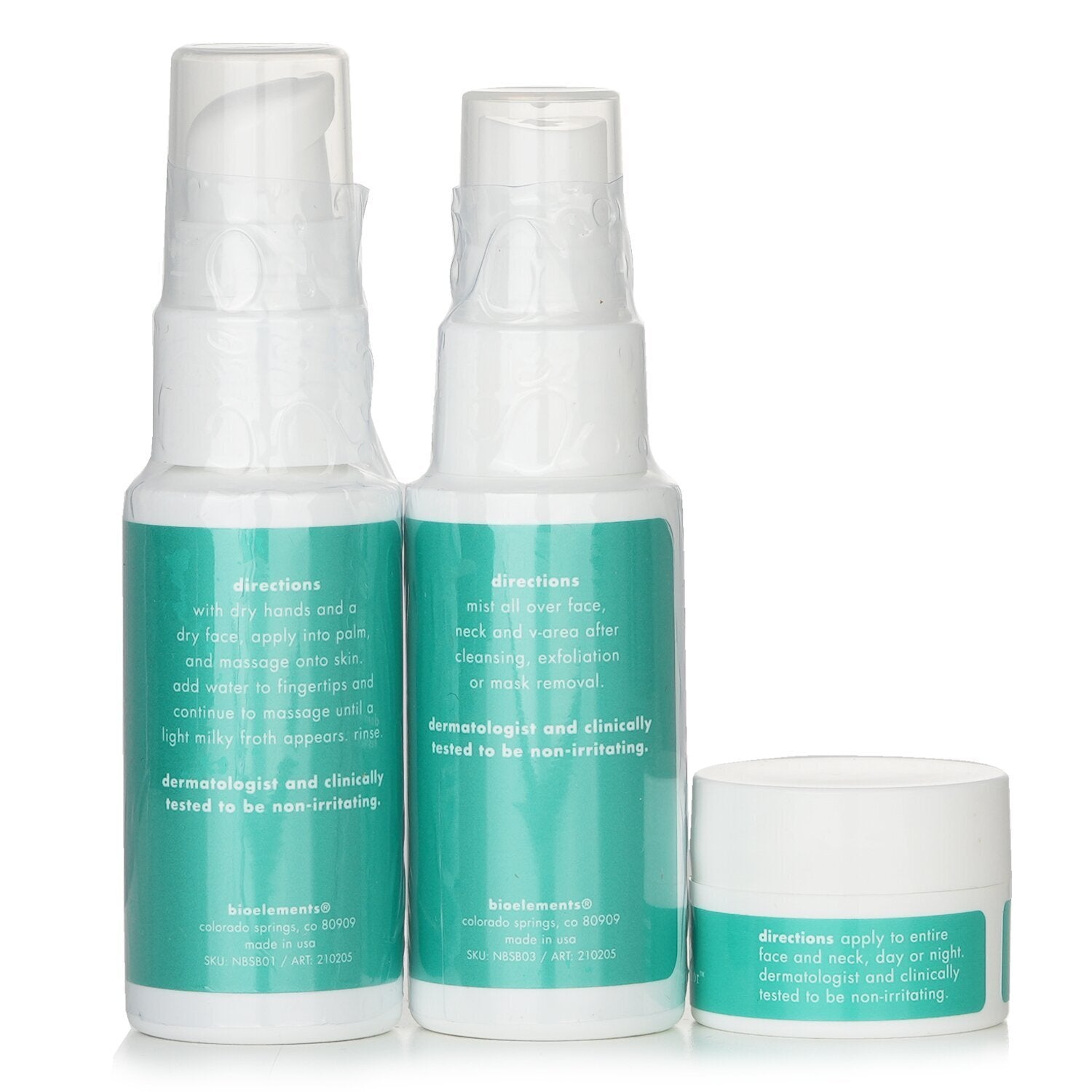 Bioelements 3-Step Mini Starter Set  3pcs