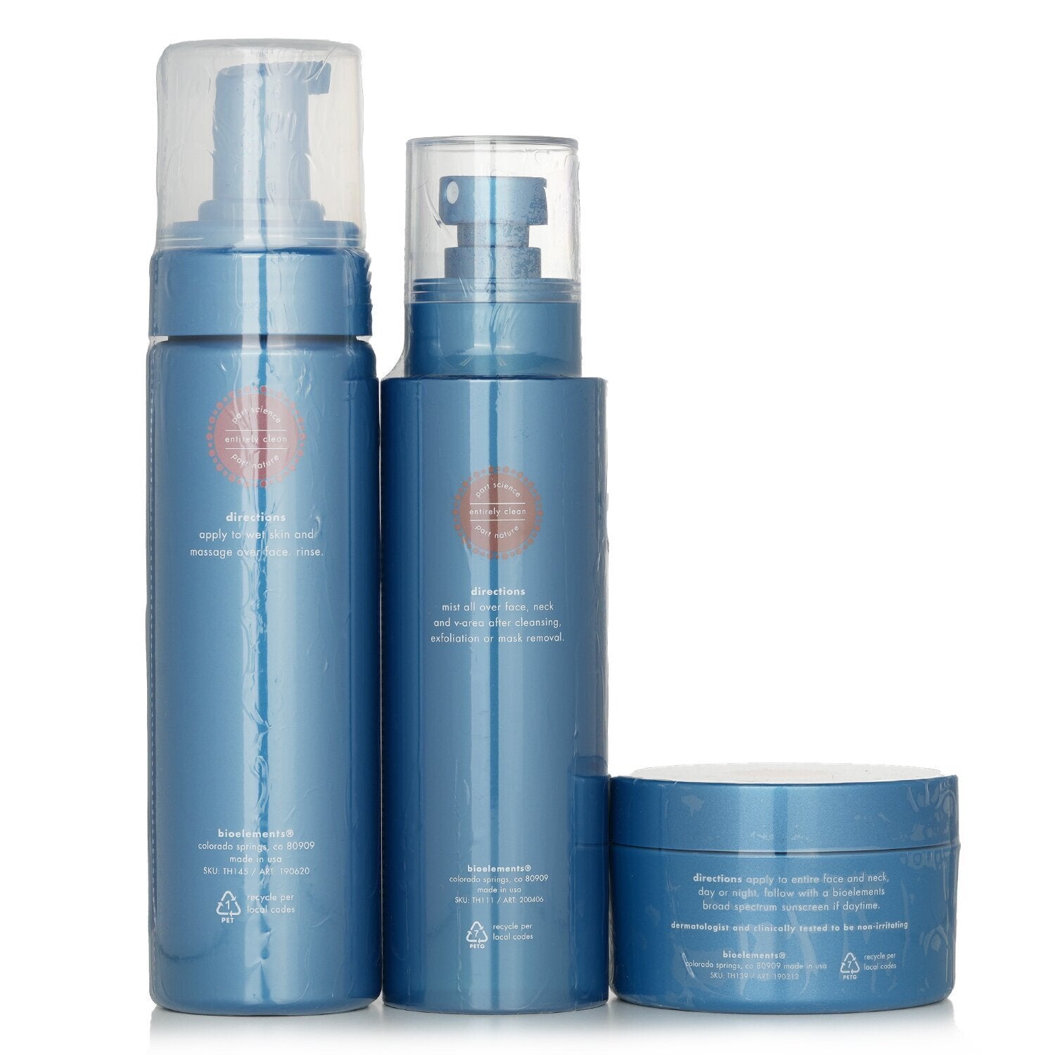Bioelements 3-Step Starter For Combination Skin Set  3pcs