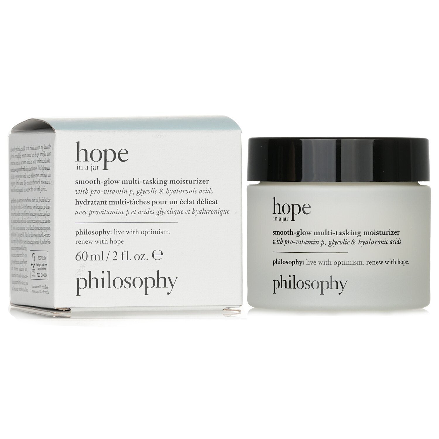 Philosophy Hope In A Jar Smooth-glow Multi-tasking Moisturizer  60ml/2oz