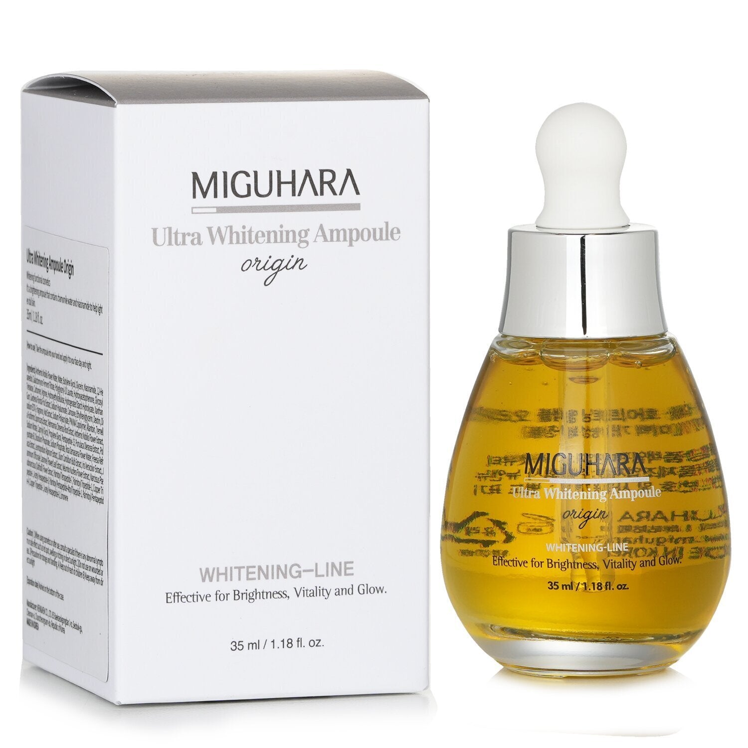 MIGUHARA Ultra Whitening Ampoule Origin  35ml/1.18oz