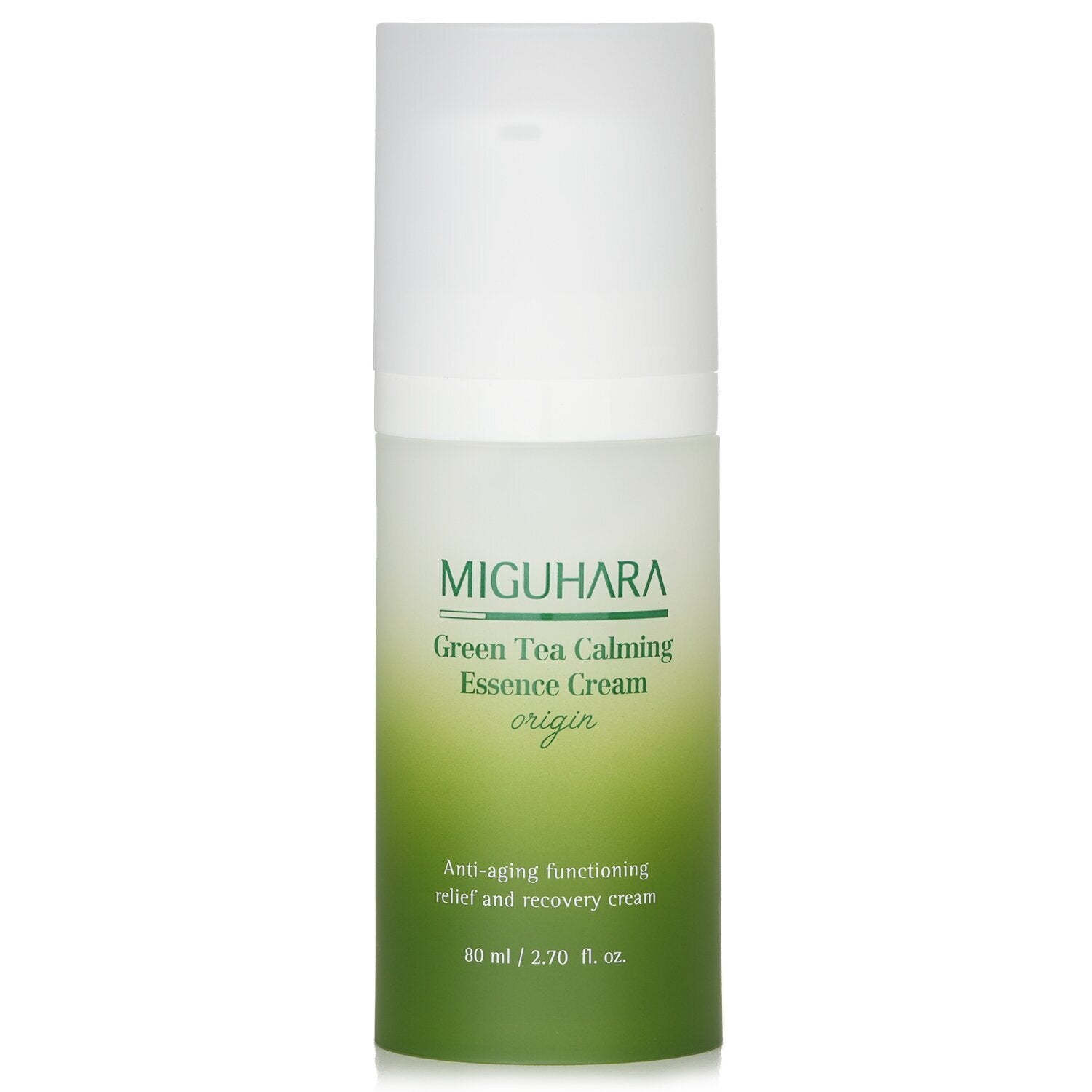 MIGUHARA Green Tea Calming Essence Cream Origin  80ml/2.7oz