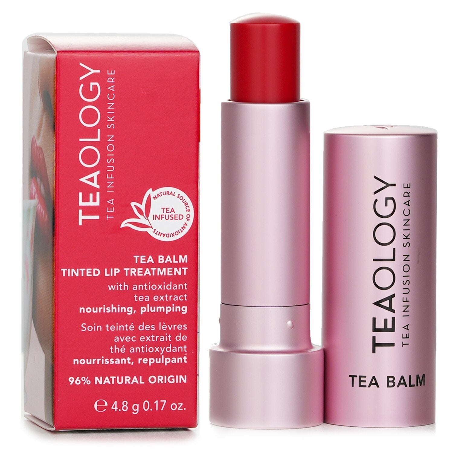 Teaology Cherry Tea Lip Balm  4.8g/0.17oz