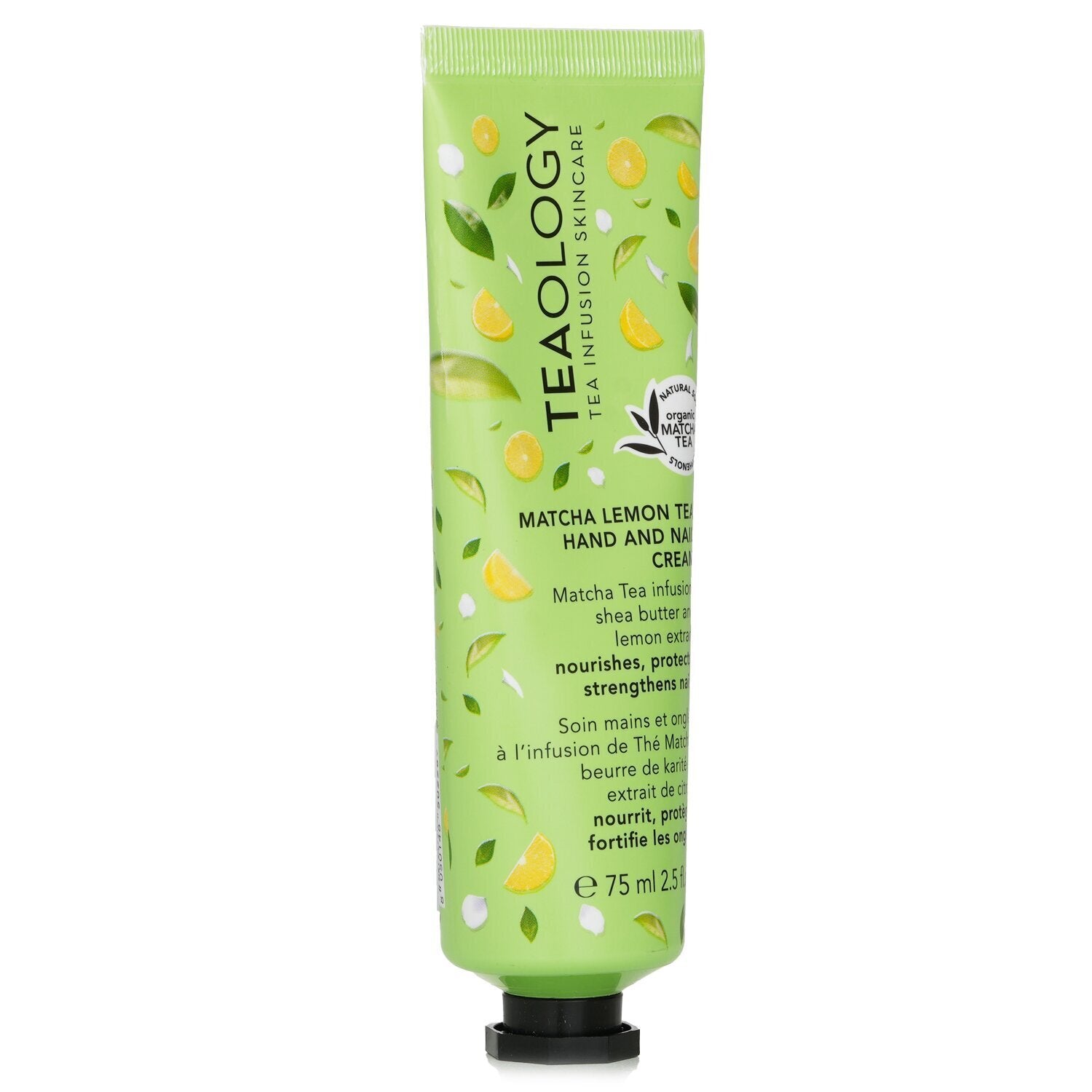 Teaology Matcha Lemon Tea Hand & Nail Cream  75ml/2.5oz