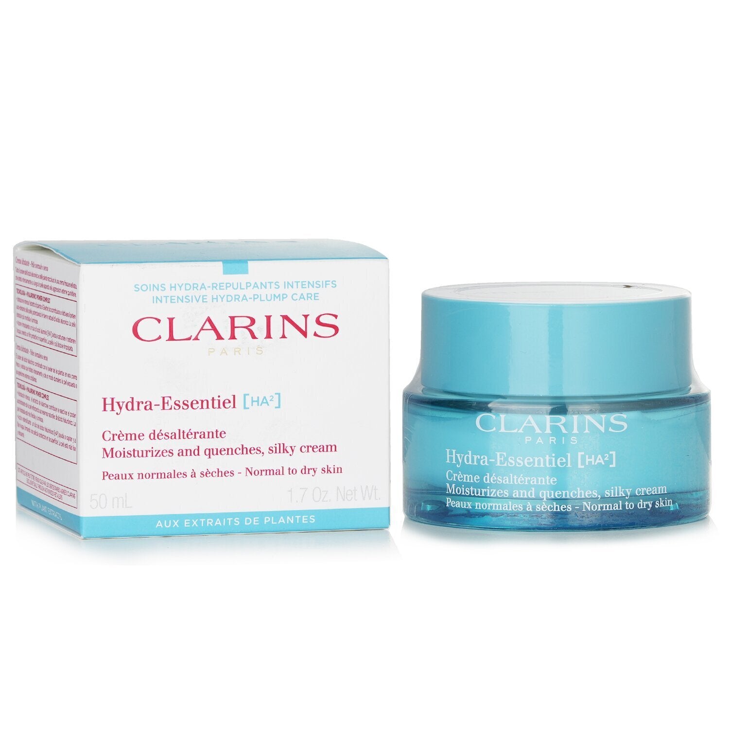 Clarins Hydra-Essentiel [HAË›] Moisturizes & Quenches Silky Cream - Normal to Dr