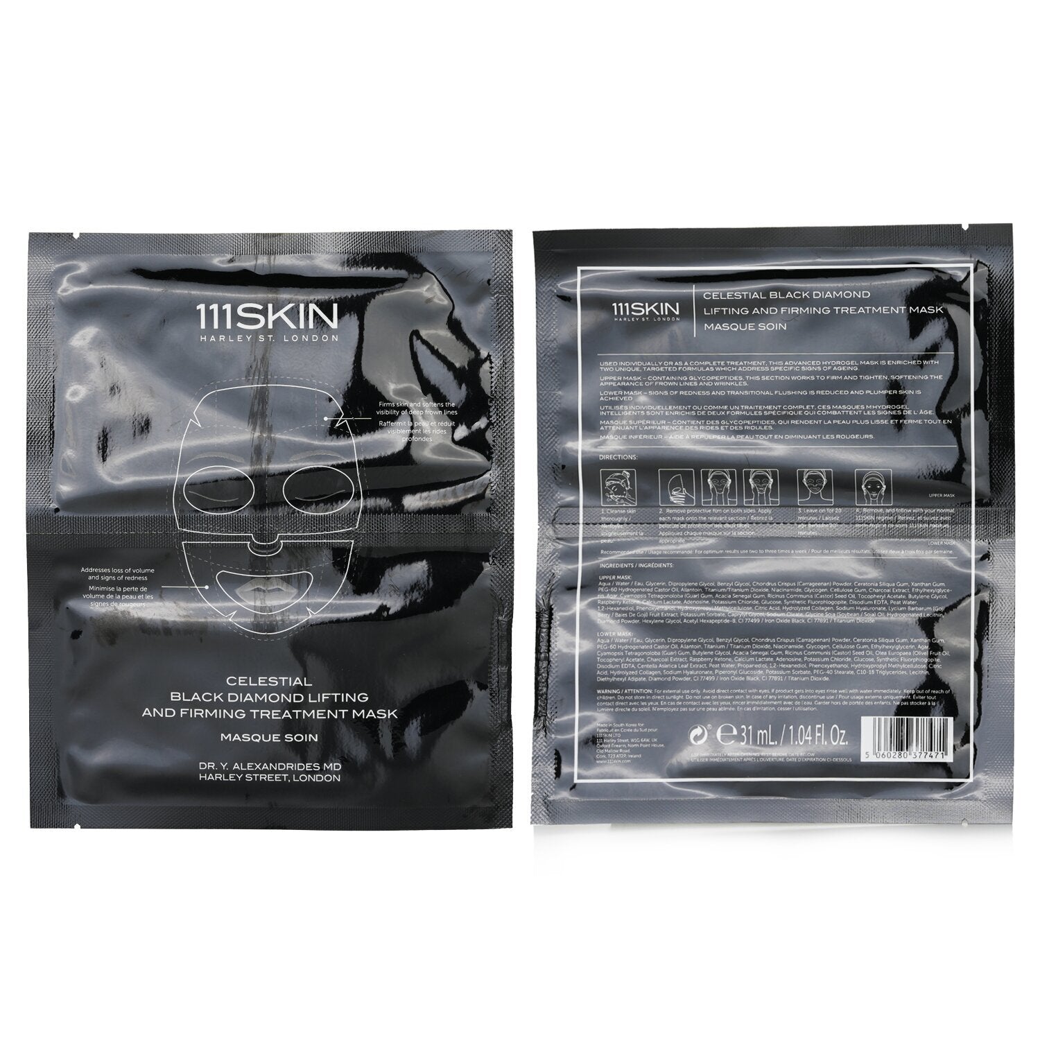 111skin Celestial Black Diamond Lifting And Firming Treatment Mask 31ml/1.04oz