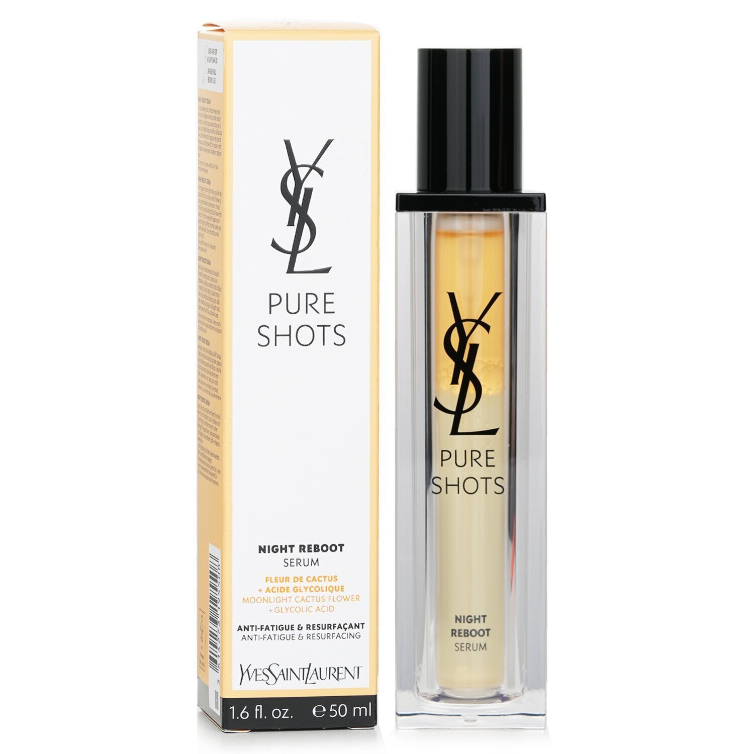 Yves Saint Laurent Pure Shots Night Reboot Serum - Anti-Fatigue & Resurfacing  5