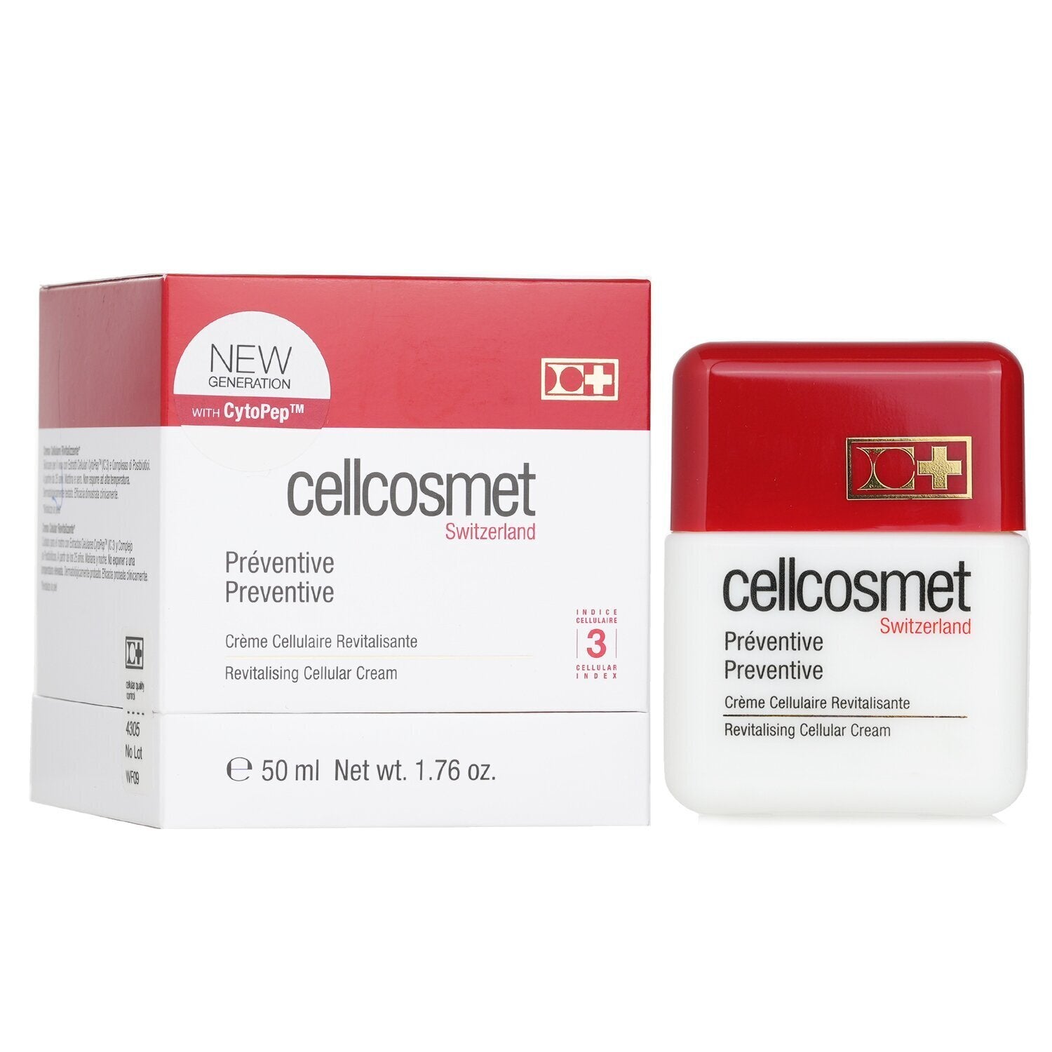 Cellcosmet & Cellmen Cellcosmet Preventive Revitalising Cellular Cream  50ml/1.7