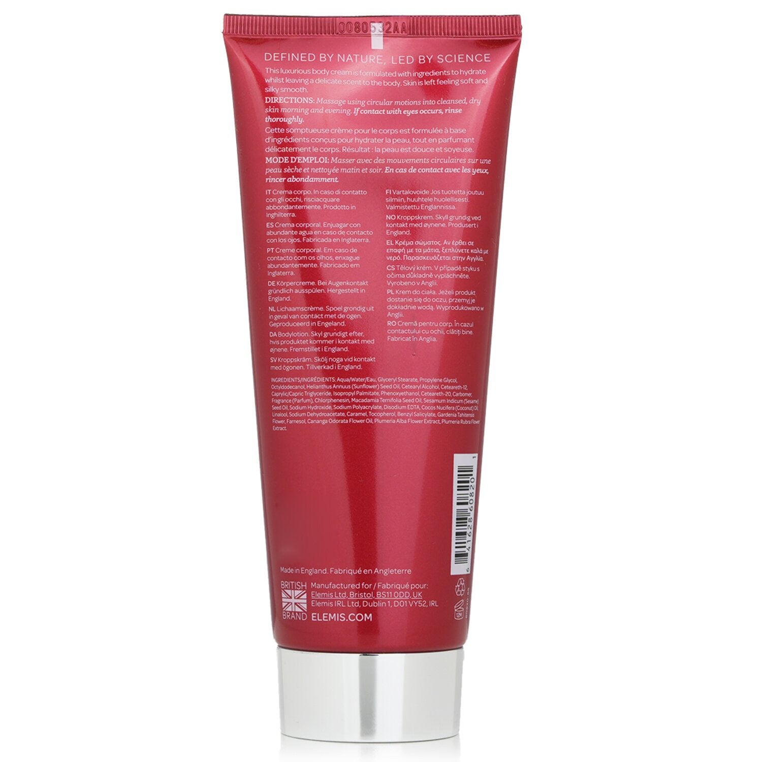 Elemis Frangipani Monoi Body Cream  200ml/6.7oz