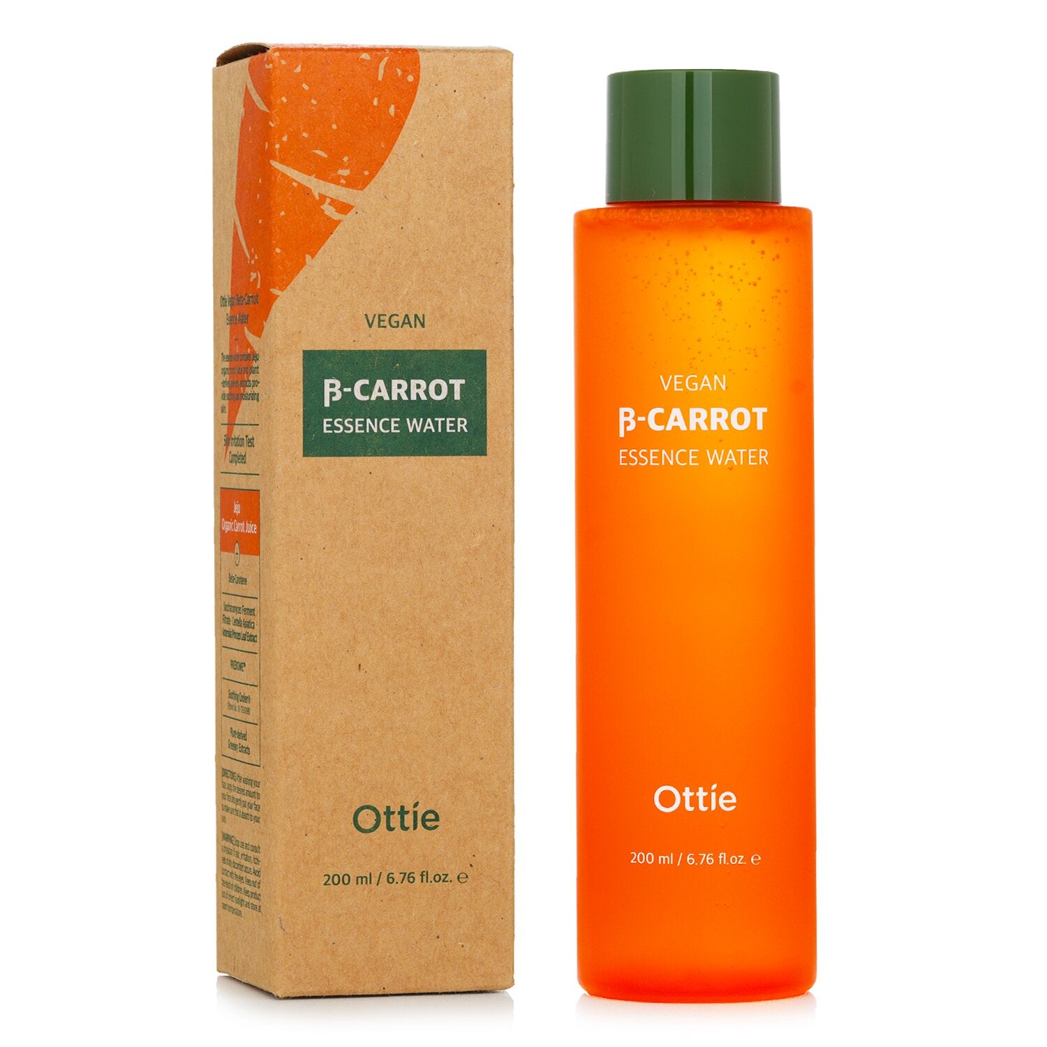 Ottie Vegan Beta Carrot Essence Water  200ml/6.76oz