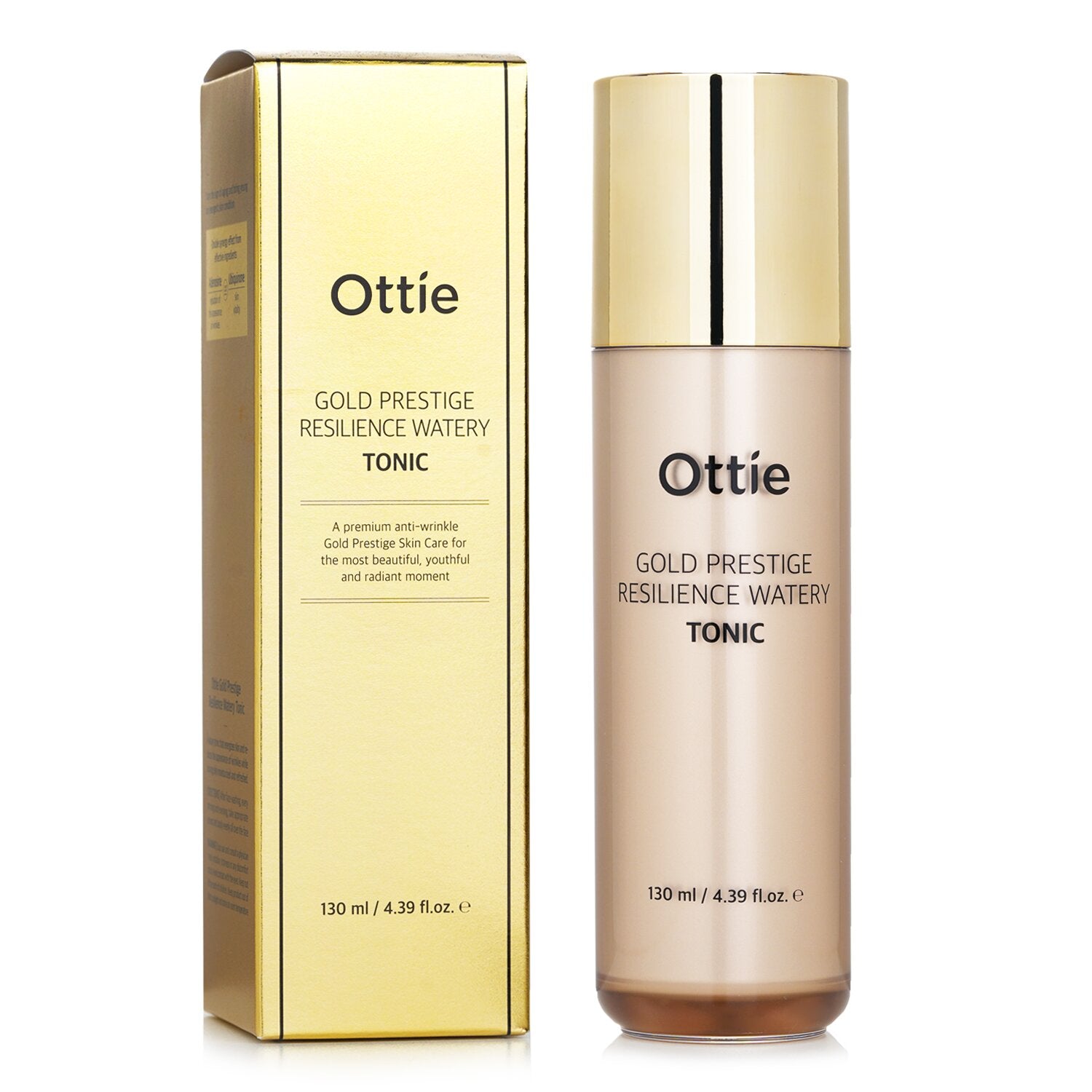 Ottie Gold Prestige Resilience Watery Tonic  130ml/4.39oz