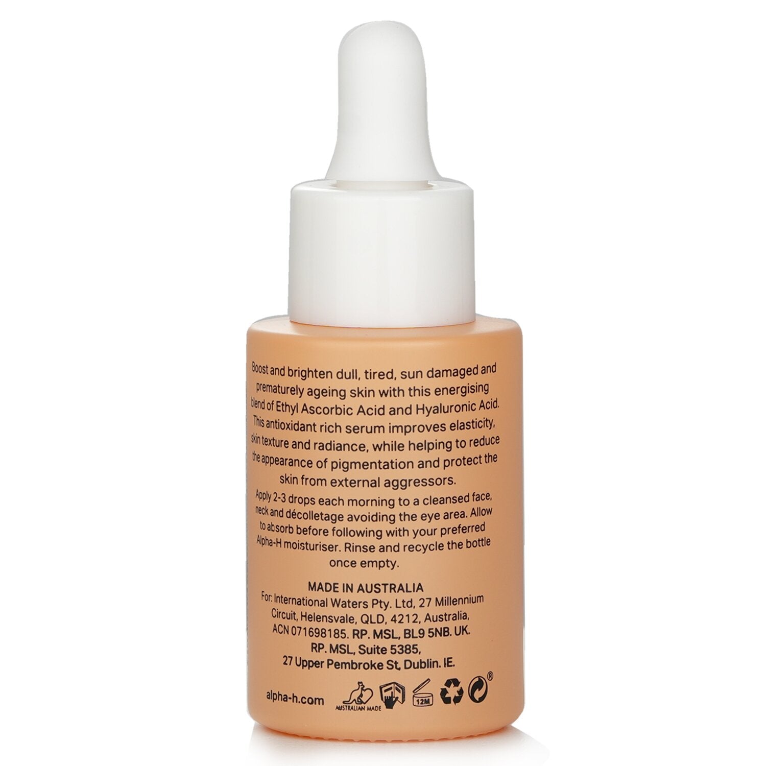 Alpha-H Vitamin C Serum with 10% Ethyl Ascorbic Acid  25ml/0.85oz