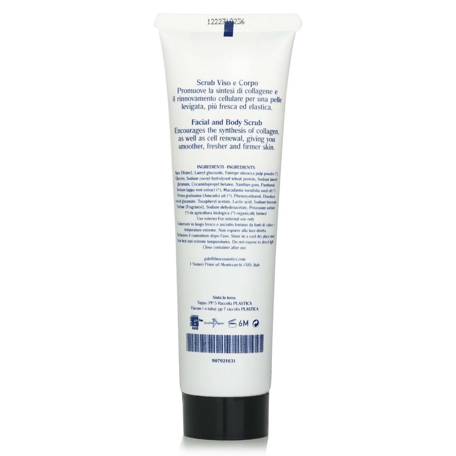 I Numeri Primi N.37 Facial and Body Scrub  100ml/3.38oz