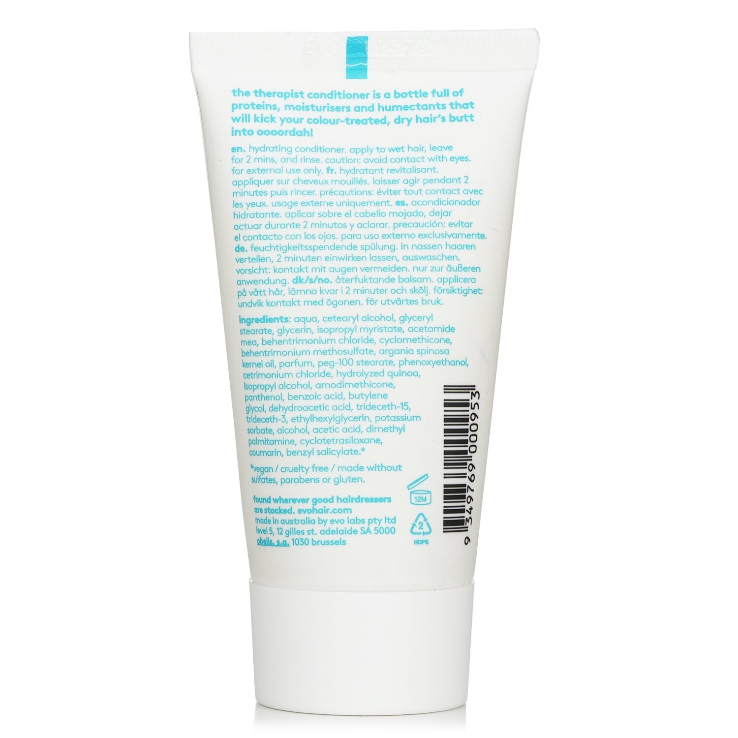 Evo The Therapist Hydrating Conditioner  30ml/1.1oz