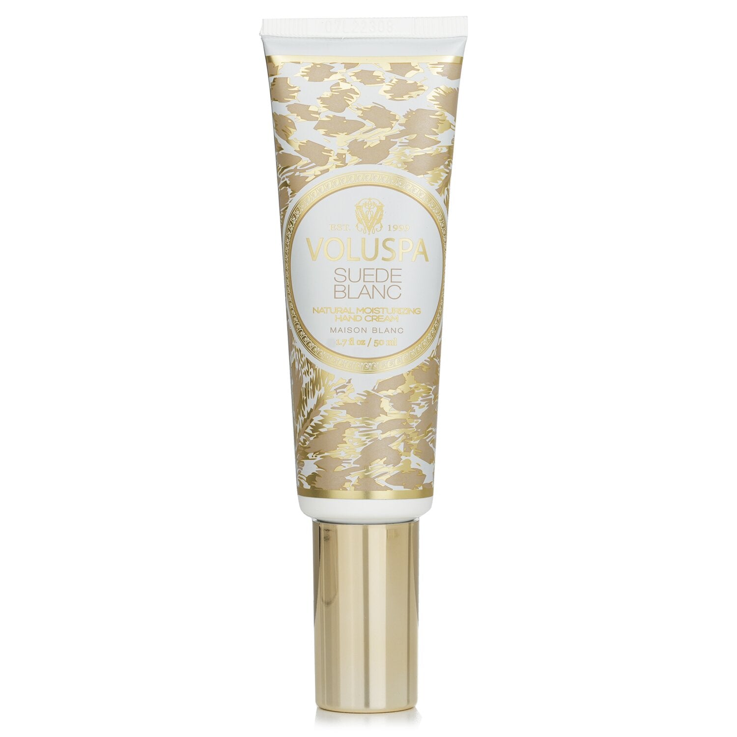 Voluspa Suede Blanc Hand Cream - Buttery Sueded Leather, Amber and Cedar  50ml/1