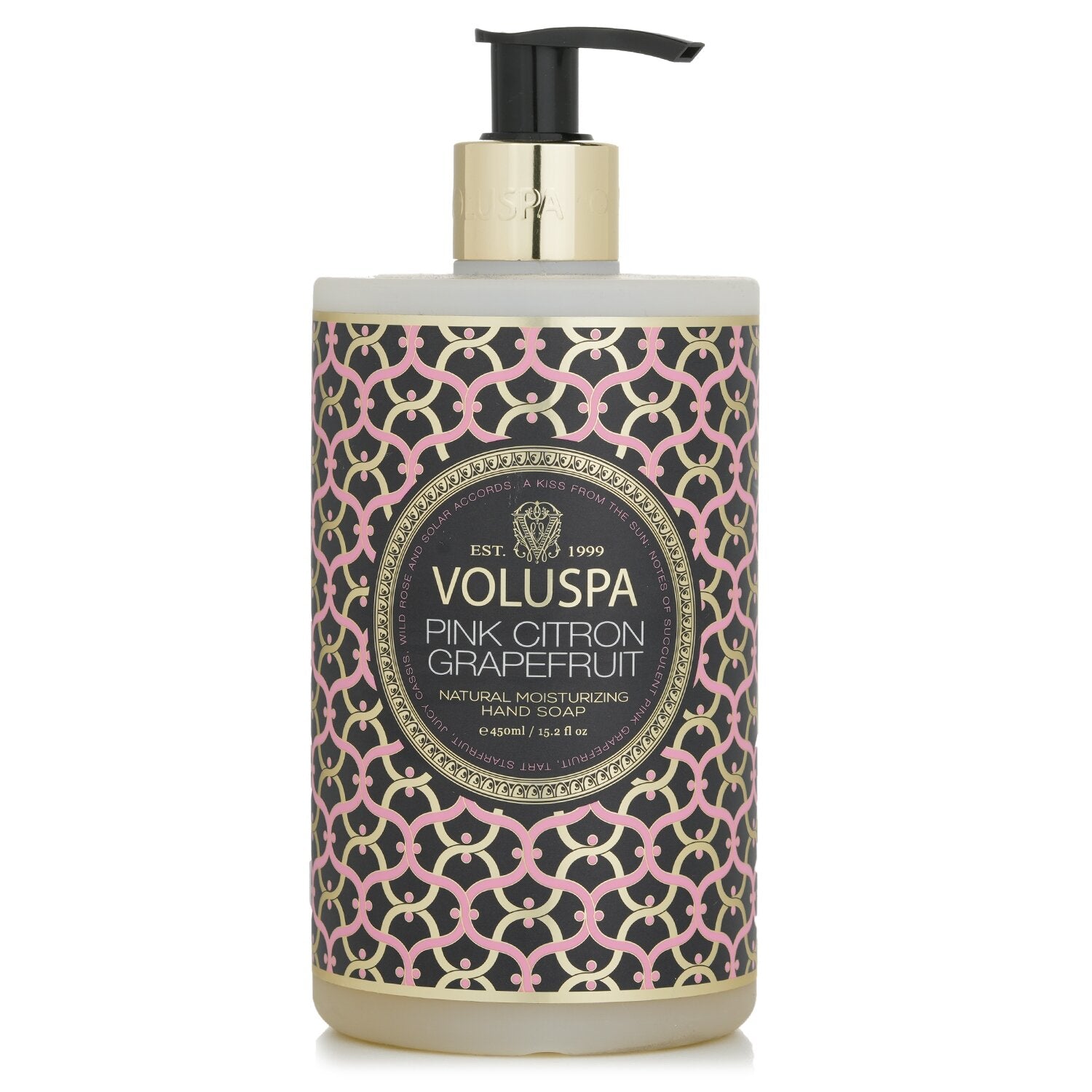 Voluspa Pink Citron Grapefruit Hand Soap - Ripe Citron Grapefruit, Tart Cassis &