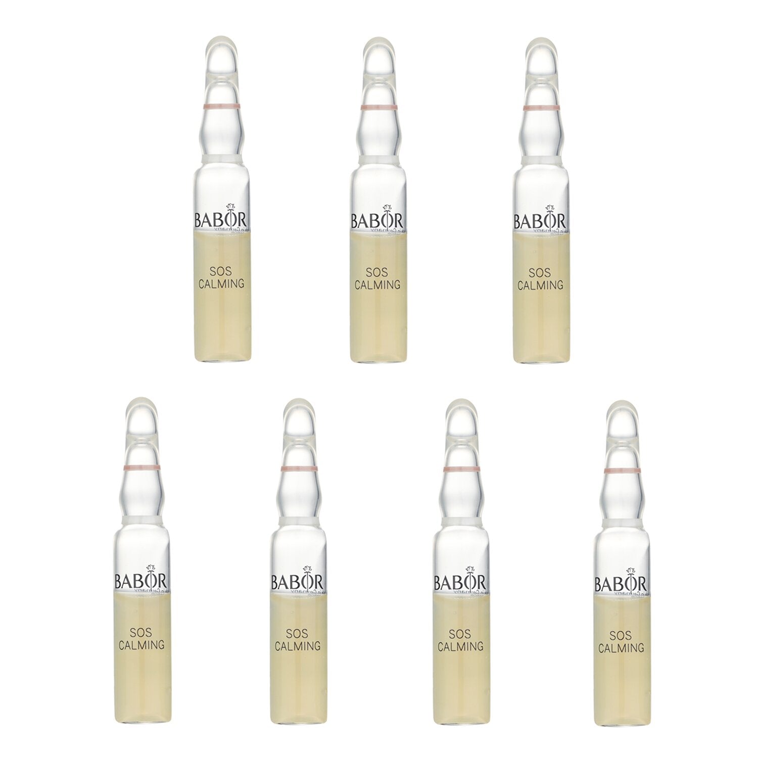 Babor Ampoule Concentrates - SOS Calming (For Sensitive, Irritated Skin)  7x2ml/