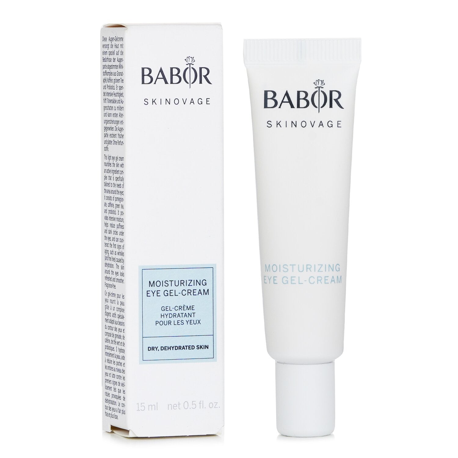 Babor Skinovage Moisturizing Eye Gel Cream (For Dry, Dehydrated Skin)  15ml/0.5o