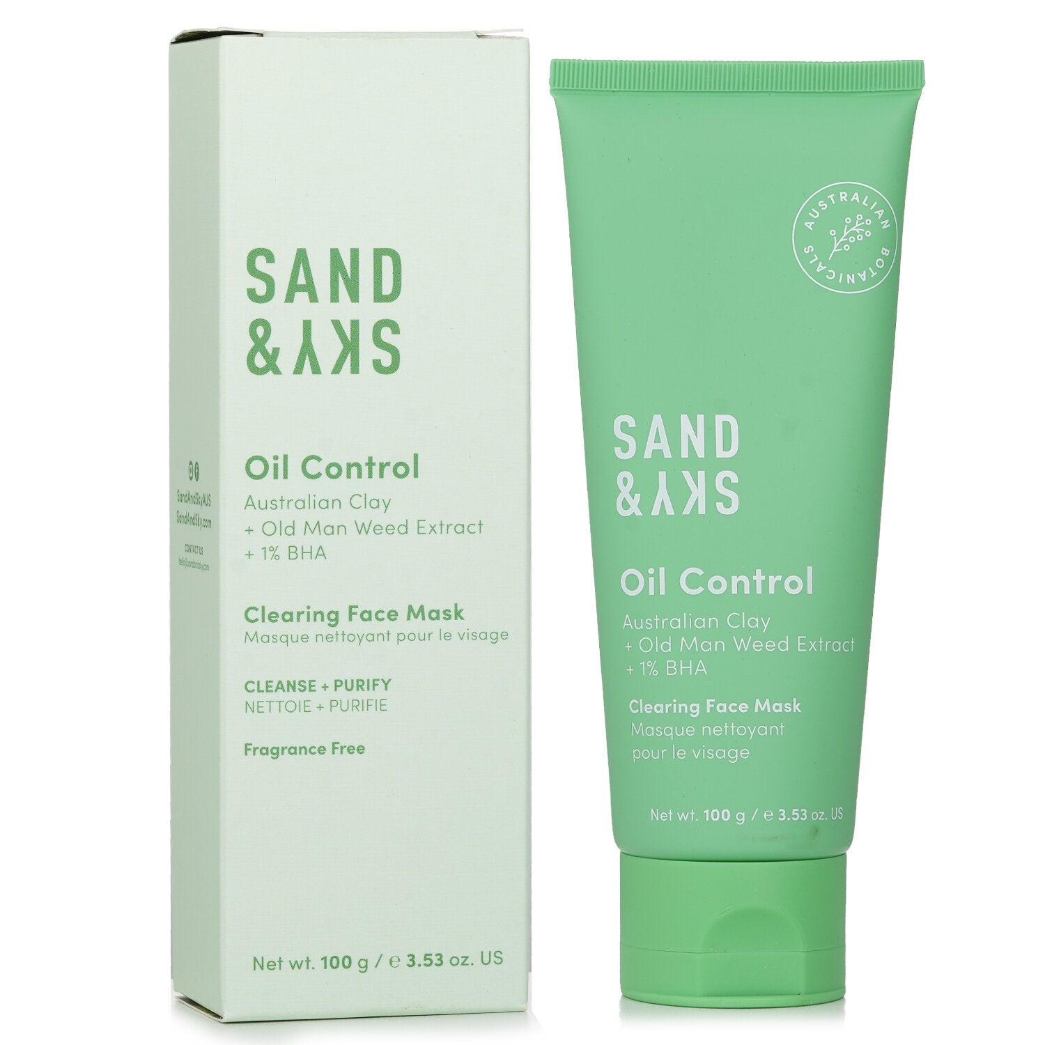 Sand & Sky Oil Control - Clearing Face Mask  100g/3.53oz