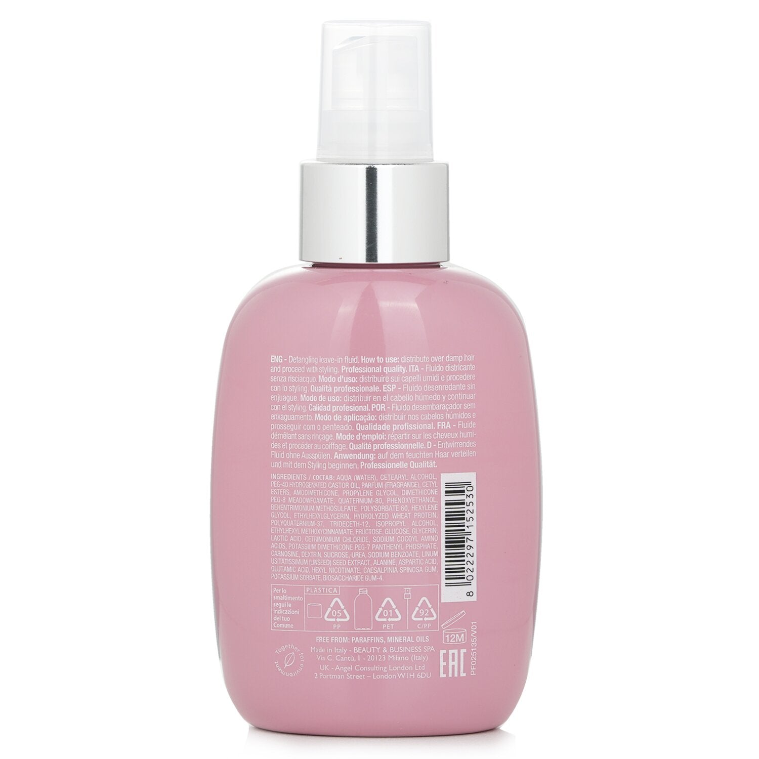 AlfaParf Semi Di Lino Moisture Nutritive Detangling Fluid (Dry Hair)  125ml/4.23