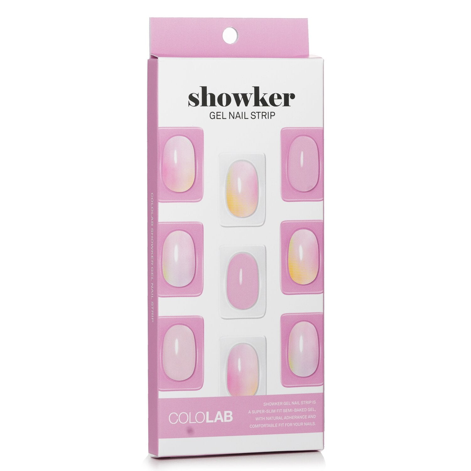 Cololab Showker Gel Nail Strip # CSA111 Spring Marble  1pcs