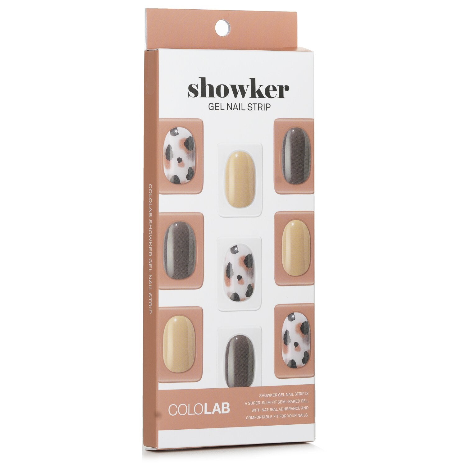 Cololab Showker Gel Nail Strip # CNA202 Like A Tiger  1pcs