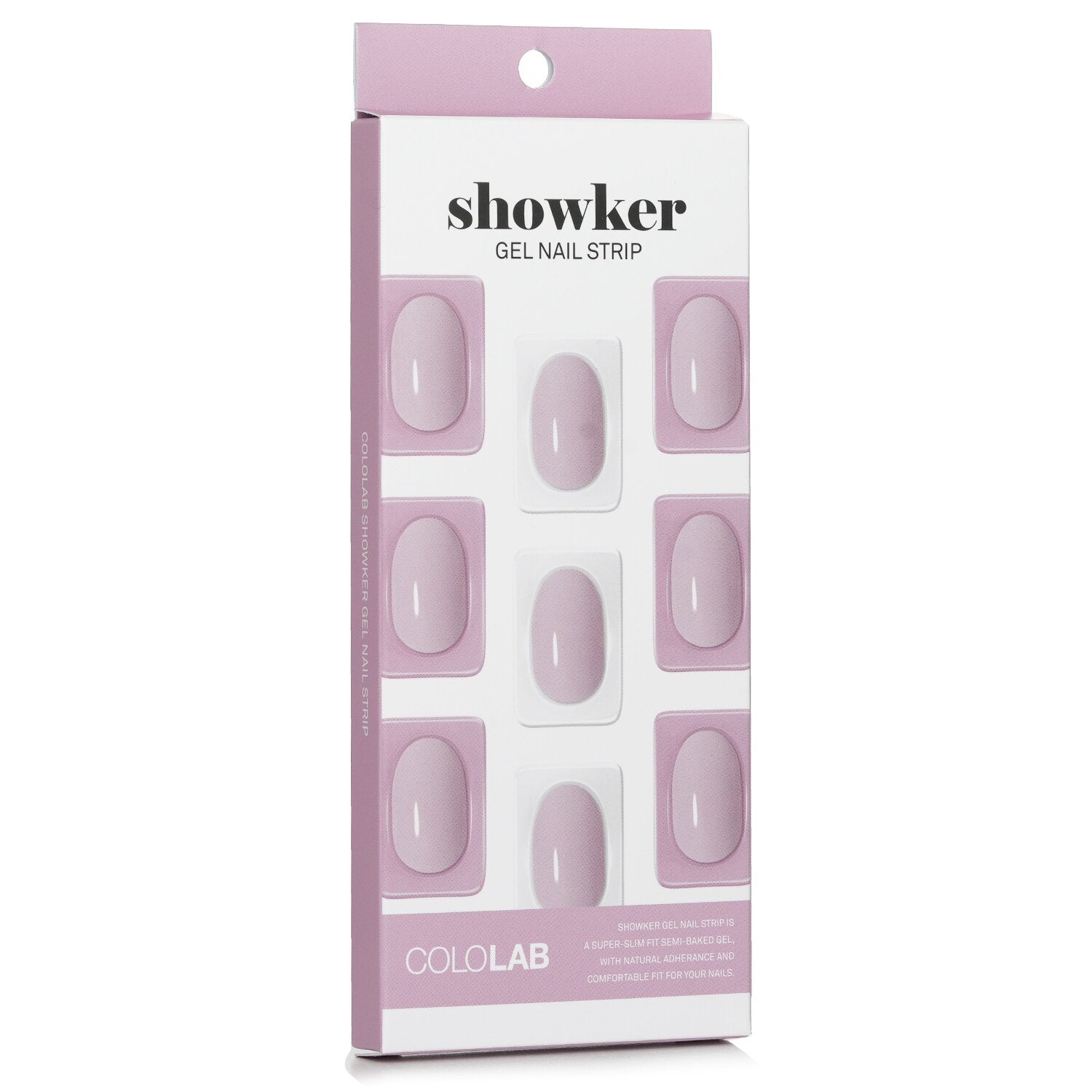 Cololab Showker Gel Nail Strip # CSF311 Lovely Violet  1pcs