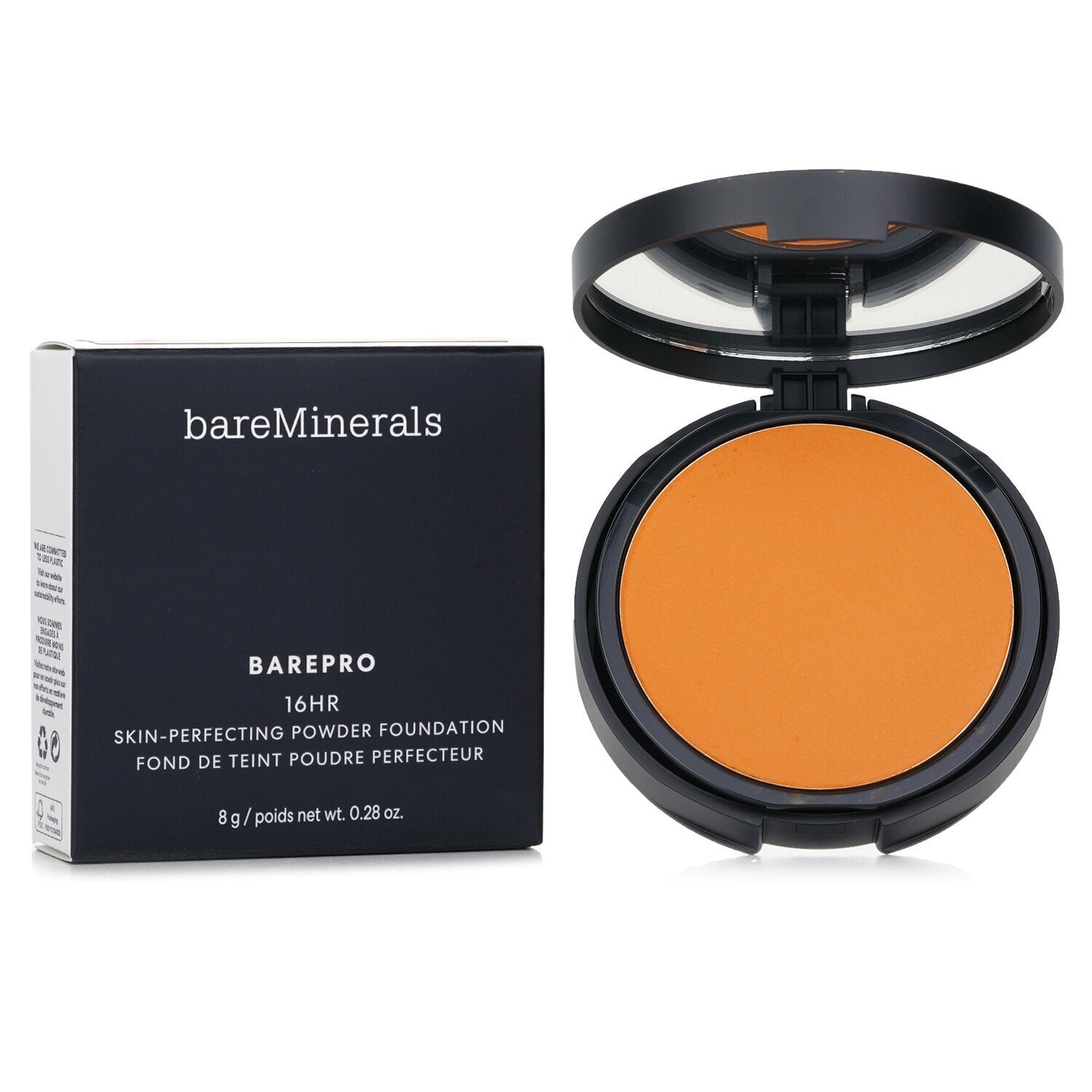 BareMinerals Barepro 16HR Skin Perfecting Powder Foundation - # 45 Medium Deep W