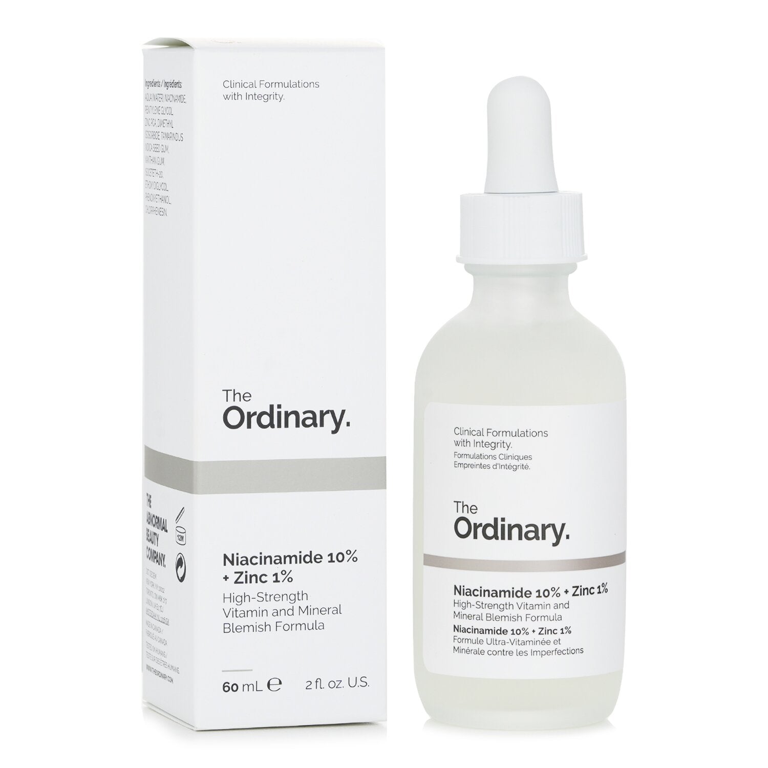 The Ordinary Niacinamide 10% + Zinc 1%  60ml/2oz