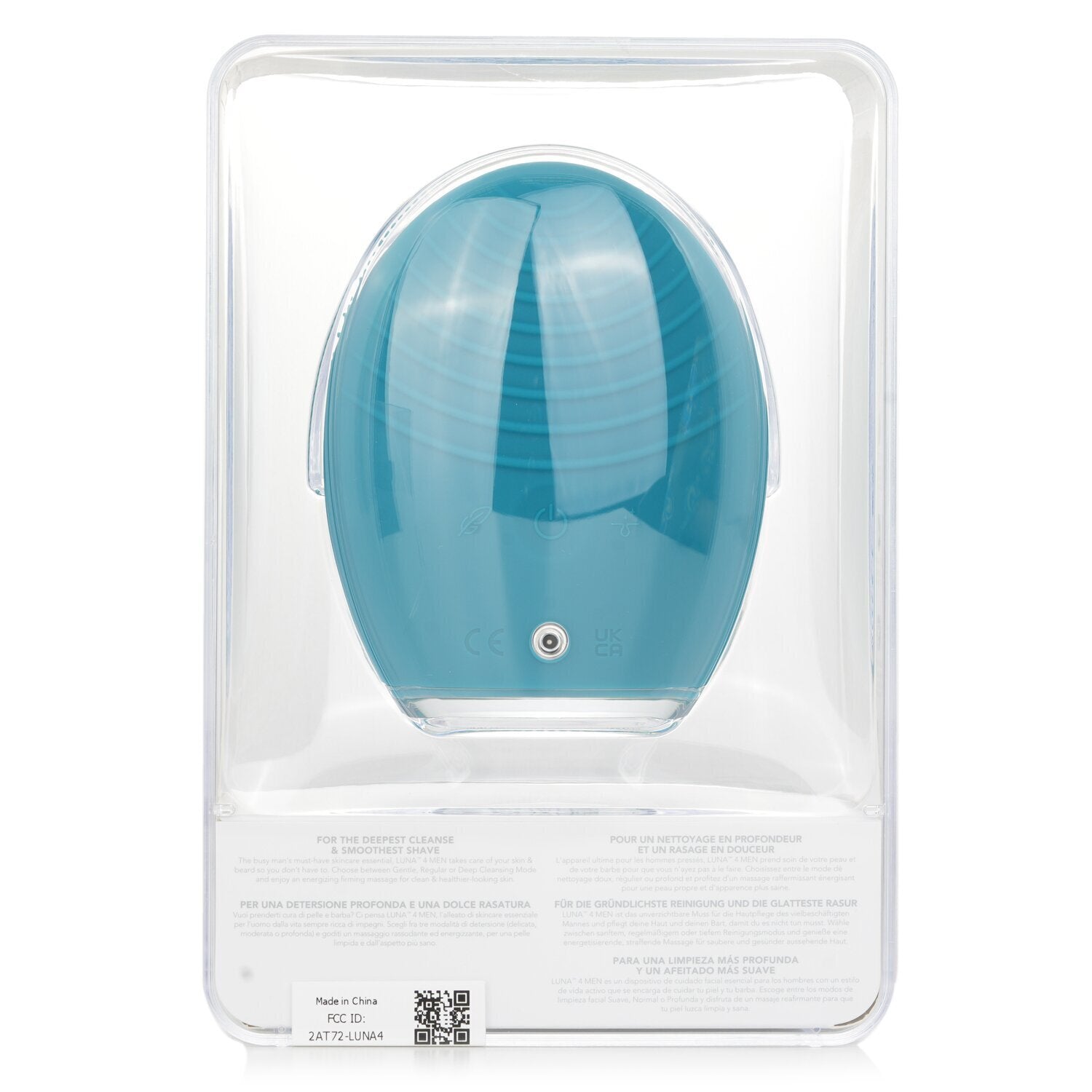 FOREO Luna 4 Men 2-in-1 Smart Facial Cleansing & Firming Device  1pcs