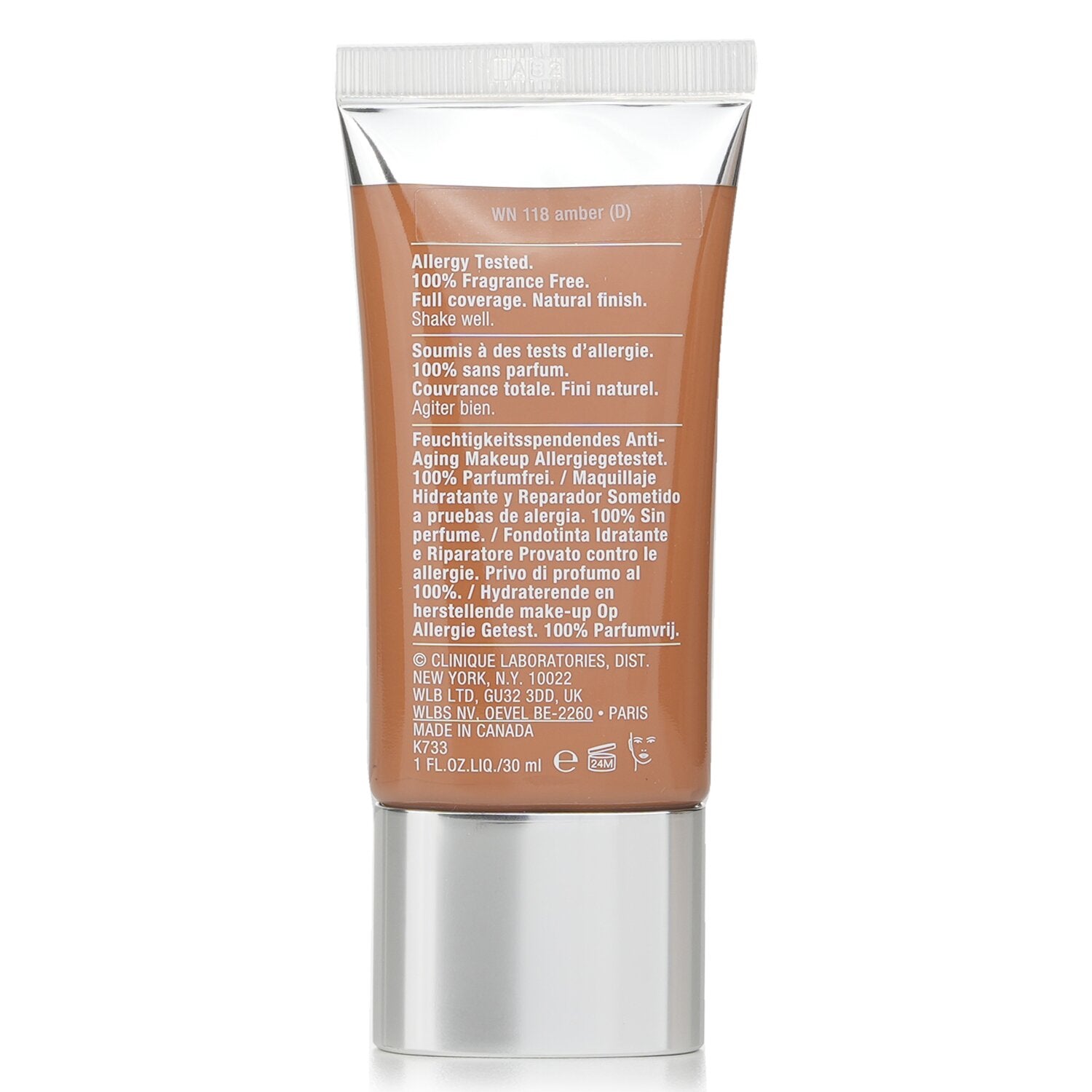 Clinique Even Better Refresh Hydrating and Repairing Makeup - # WN 118 Amber 30m