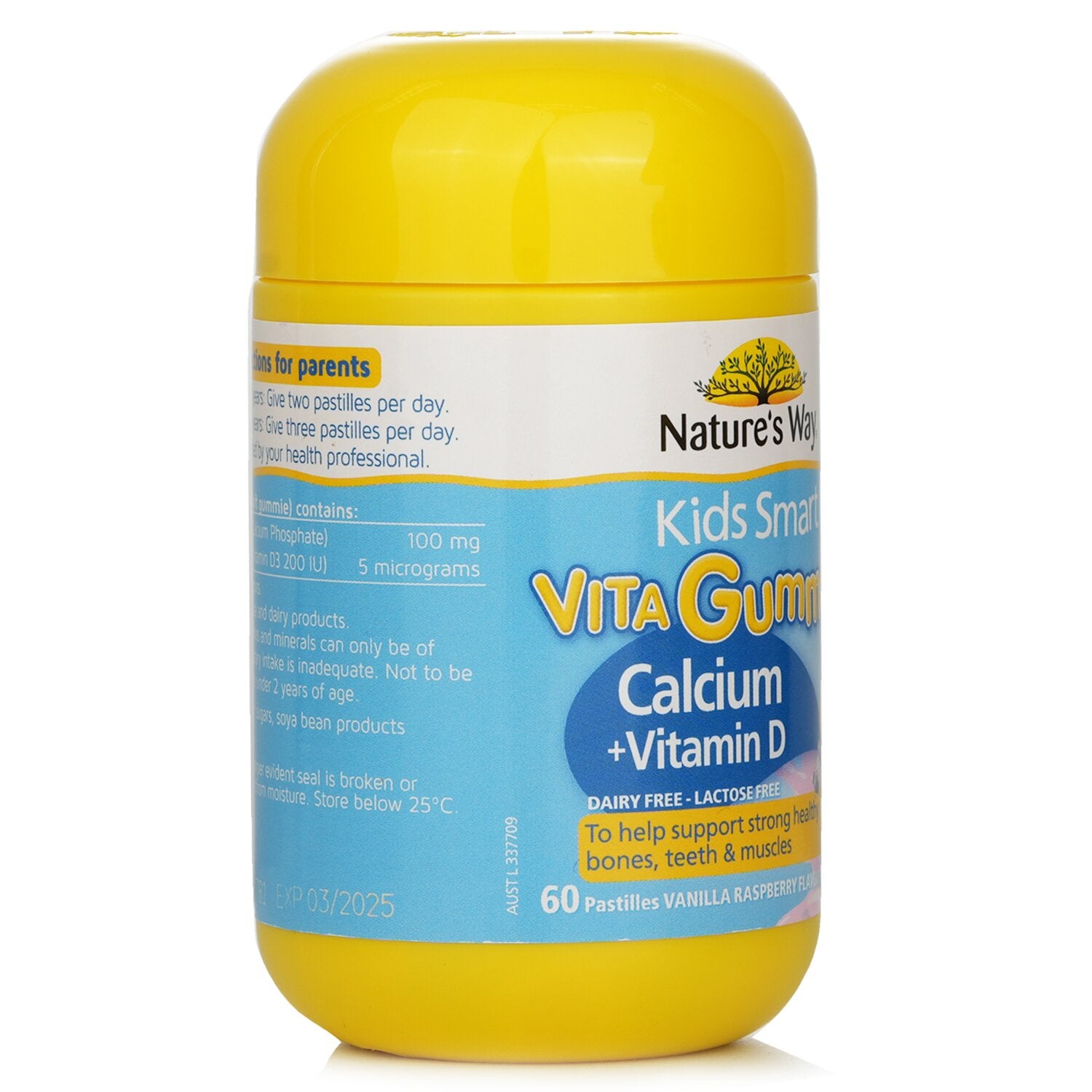 NATURE'S WAY Nature's Way - Nature's Way Kids Smart Vita Gummies Calcium 60 Past